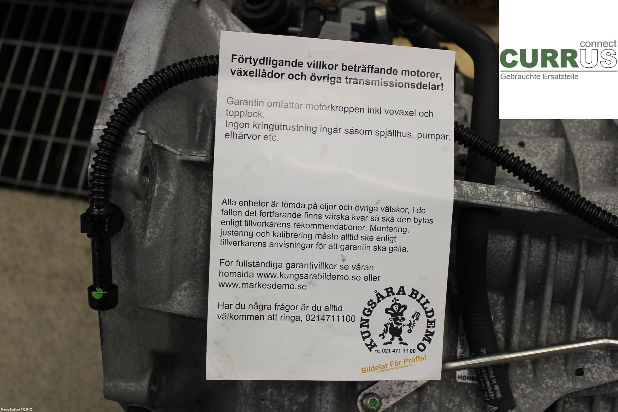 PORSCHE 911 64- Gearkasse Automatisk 9G1300031HX 3.8L MA1.75