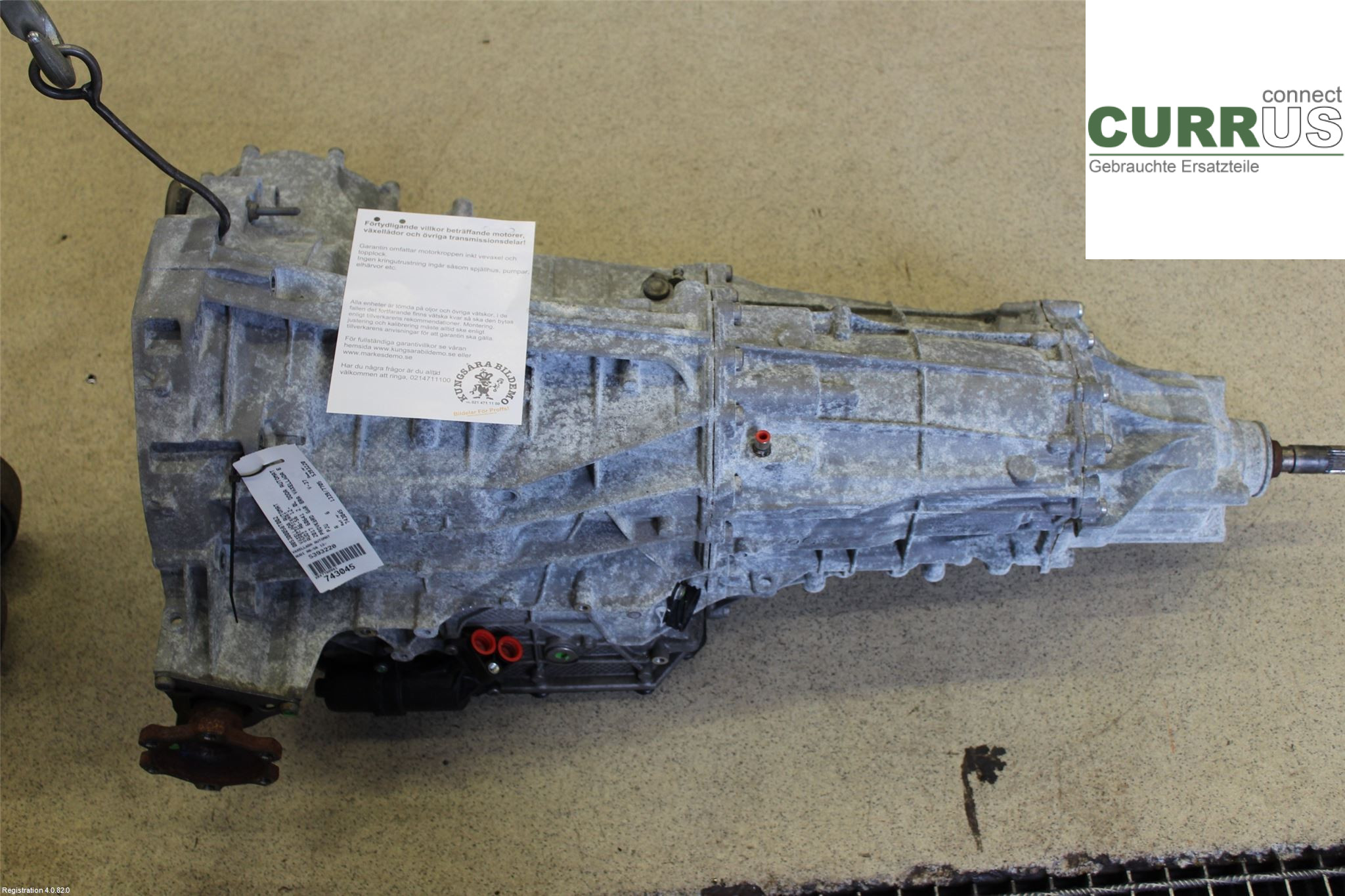 AUDI A6/S6 4G   11-18 Gearbox (Automatic) 0B5300058T002 2.0L DDDA