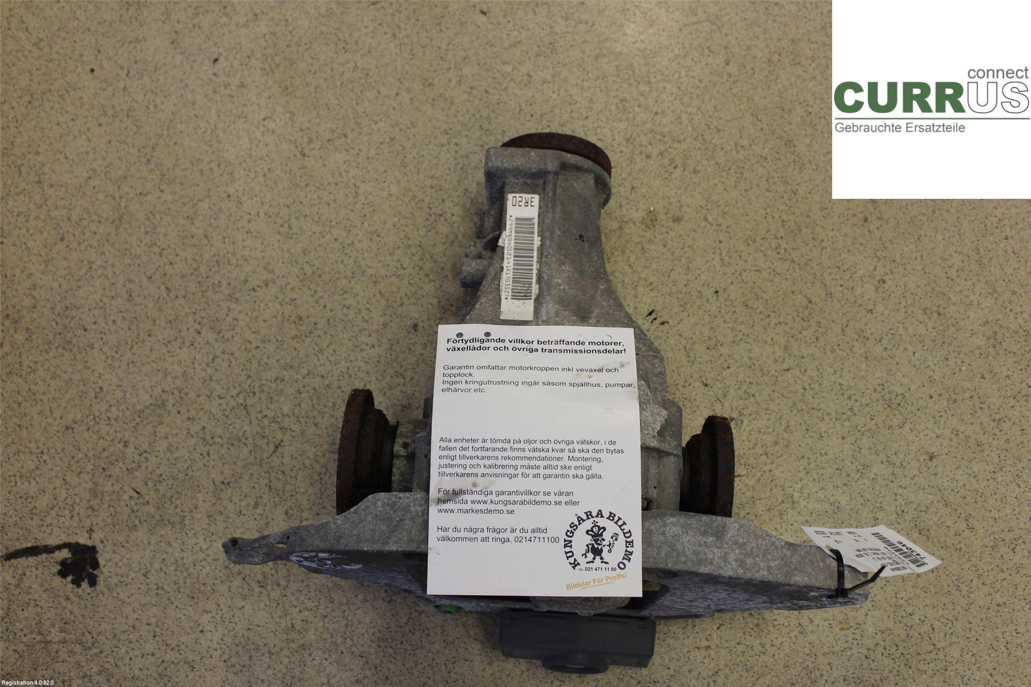 AUDI A6/S6 4G   11-18 Differentiel 0BC500044A  2.0L DDDA