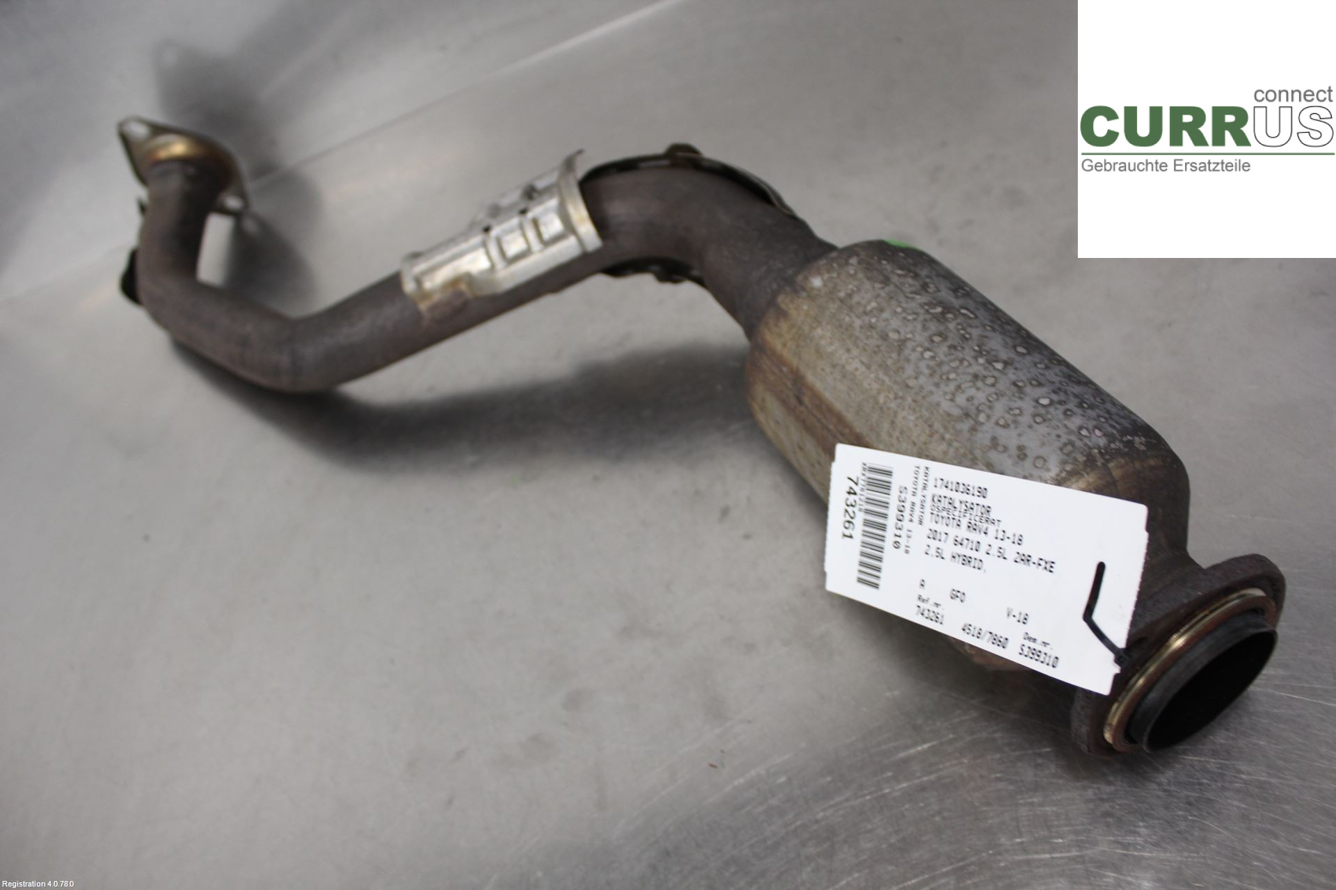 TOYOTA RAV4  13-18 KATALYSATOR 1741036190 2.5L 2AR-FXE