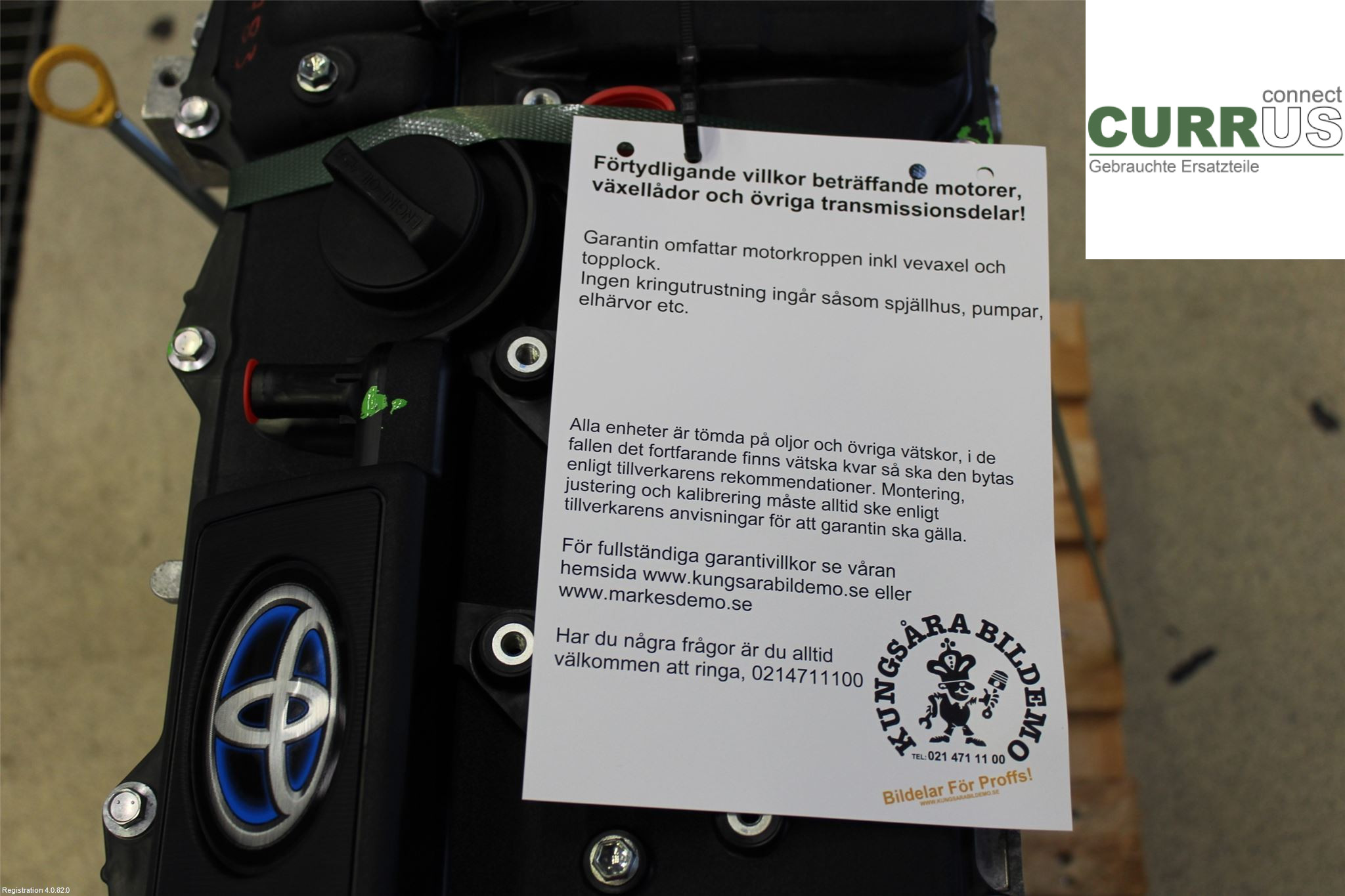 TOYOTA COROLLA 19- Engine 190000T810 1.8L 2ZR-FXE