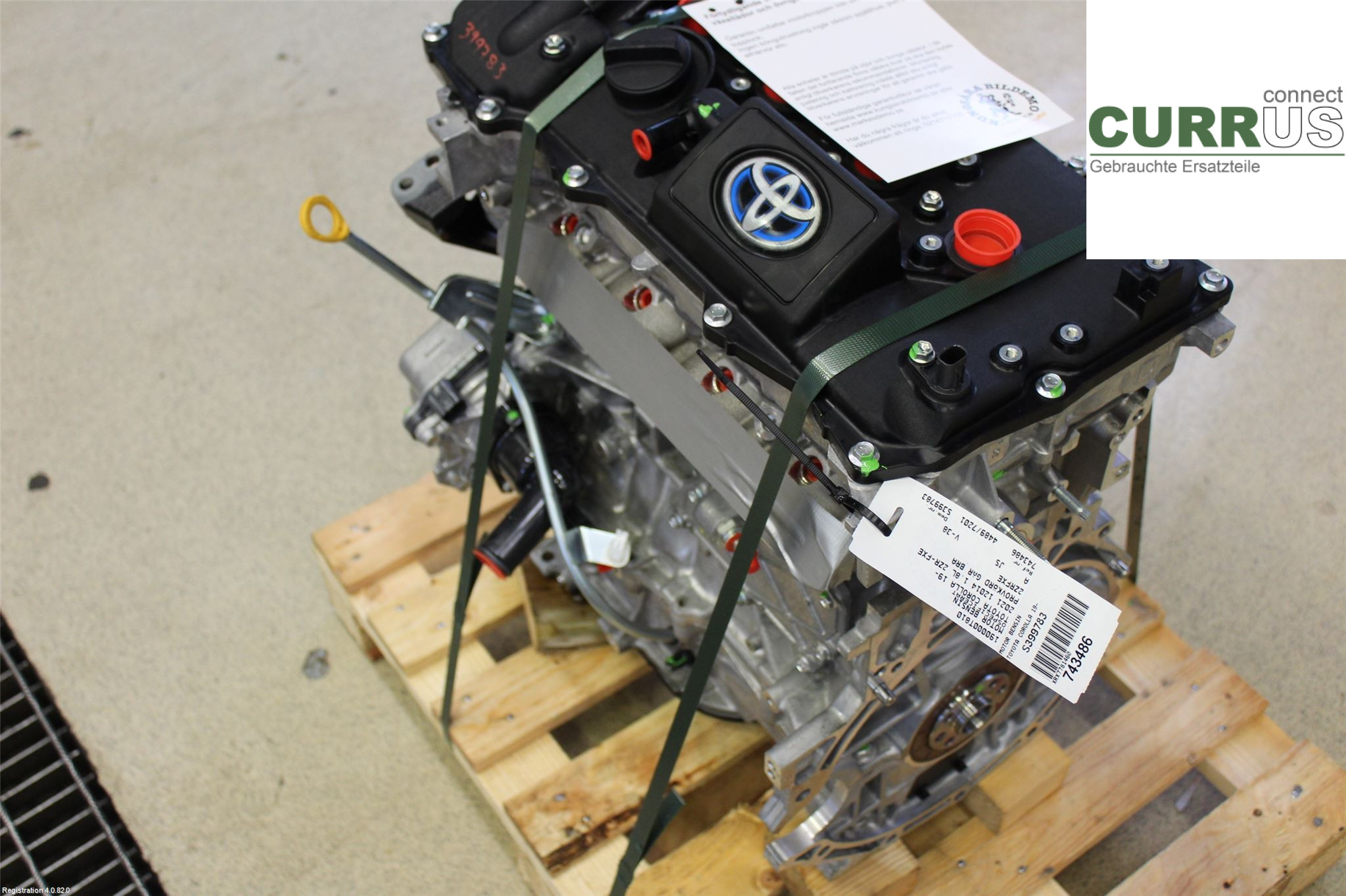 TOYOTA COROLLA 19- Engine 190000T810 1.8L 2ZR-FXE