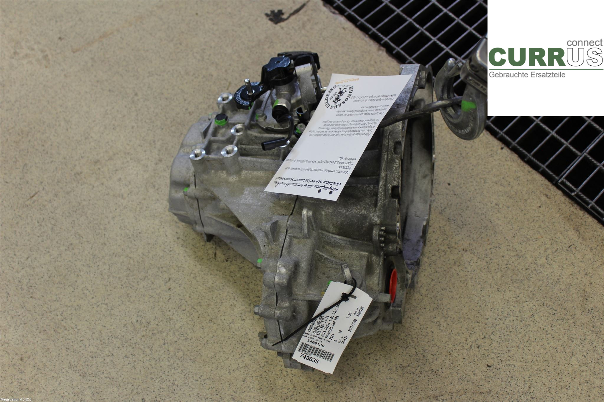KIA CEED  12-18 Boîte 6 vitesses 430B026032 1.0L G3LC