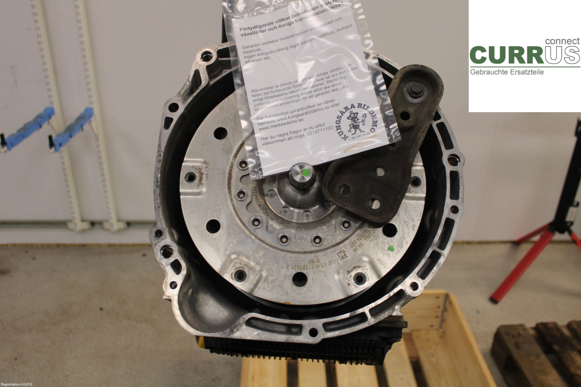 BMW F10/F11/F18  09-17 Gearbox (Automatic) 24008693343 2.0L B47-D20A