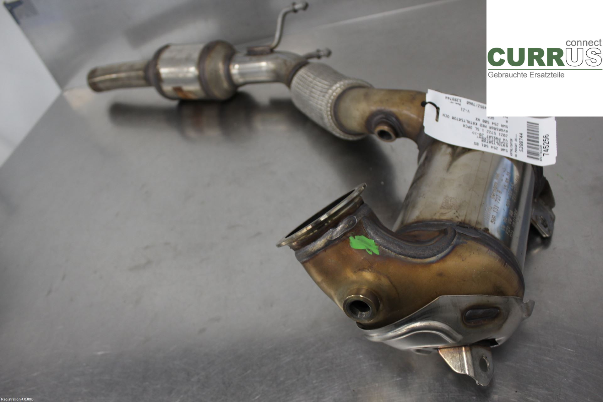VW PASSAT  20-24 Catalyst 5WA 254 501 BX 1.5L DPCA