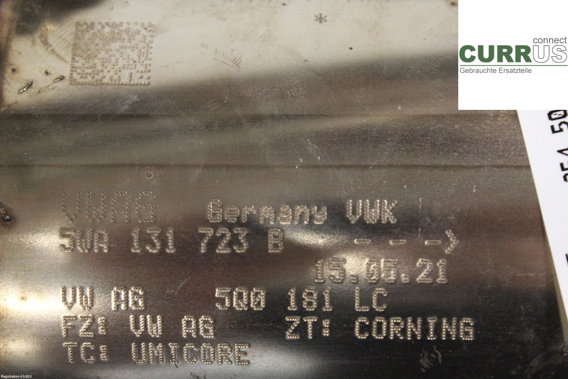 VW PASSAT  20-24 Catalyst 5WA 254 501 BX 1.5L DPCA