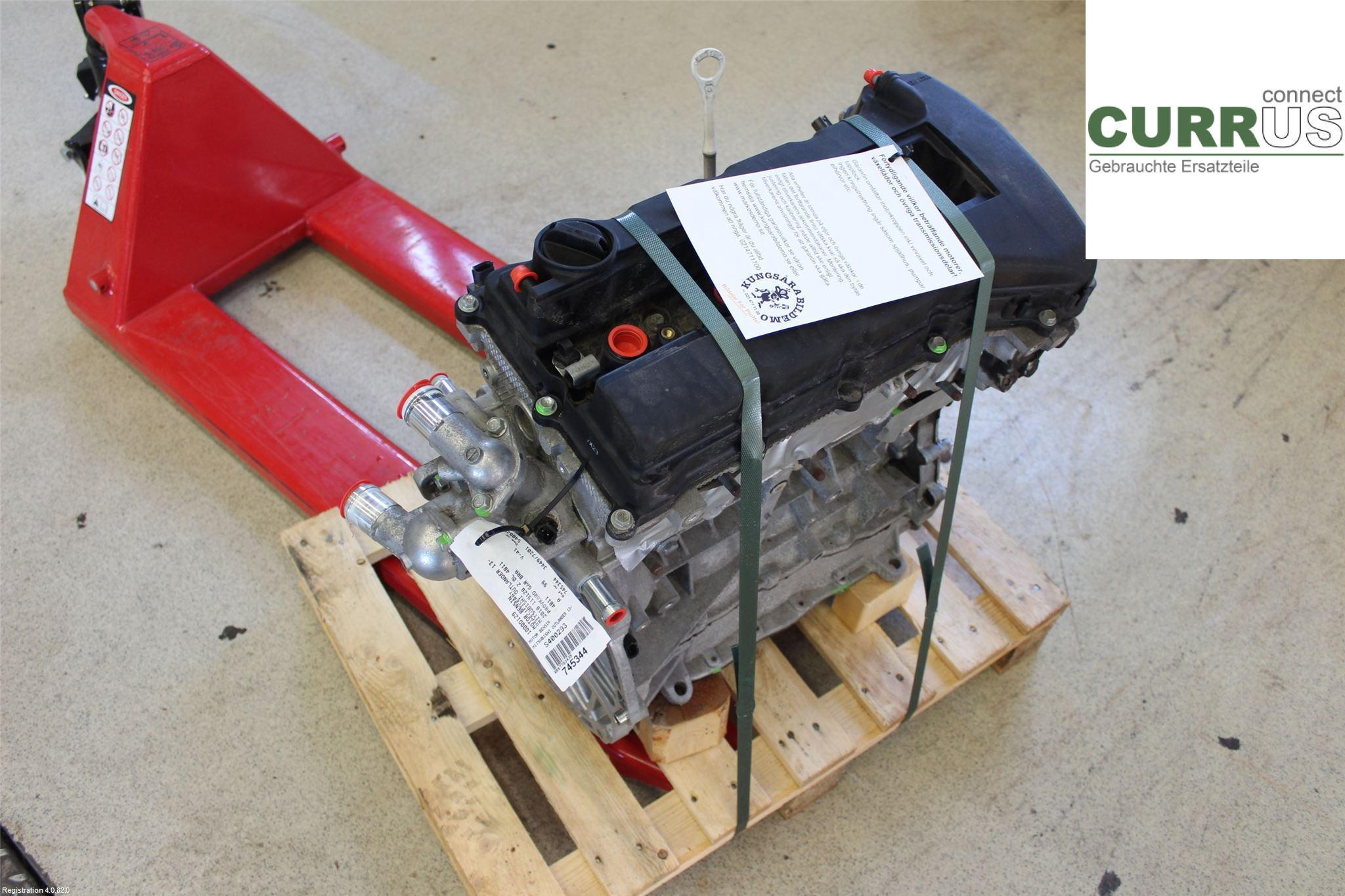MITSUBISHI OUTLANDER 13- Engine 1000D129 2.0L 4B11
