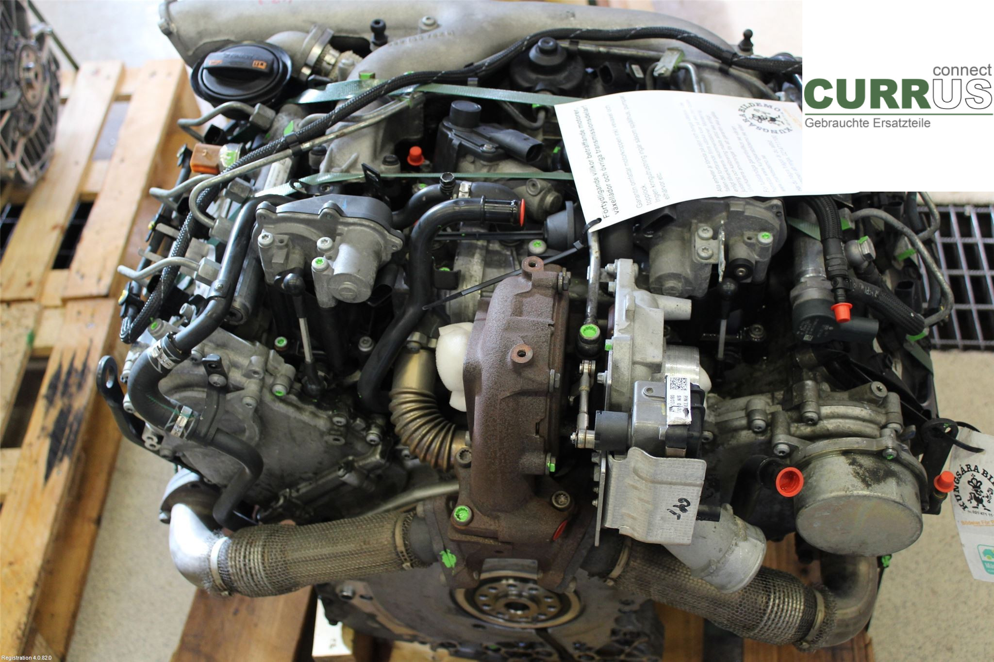 AUDI A4  12-15 Engine 059100098JX 3.0L CCWA