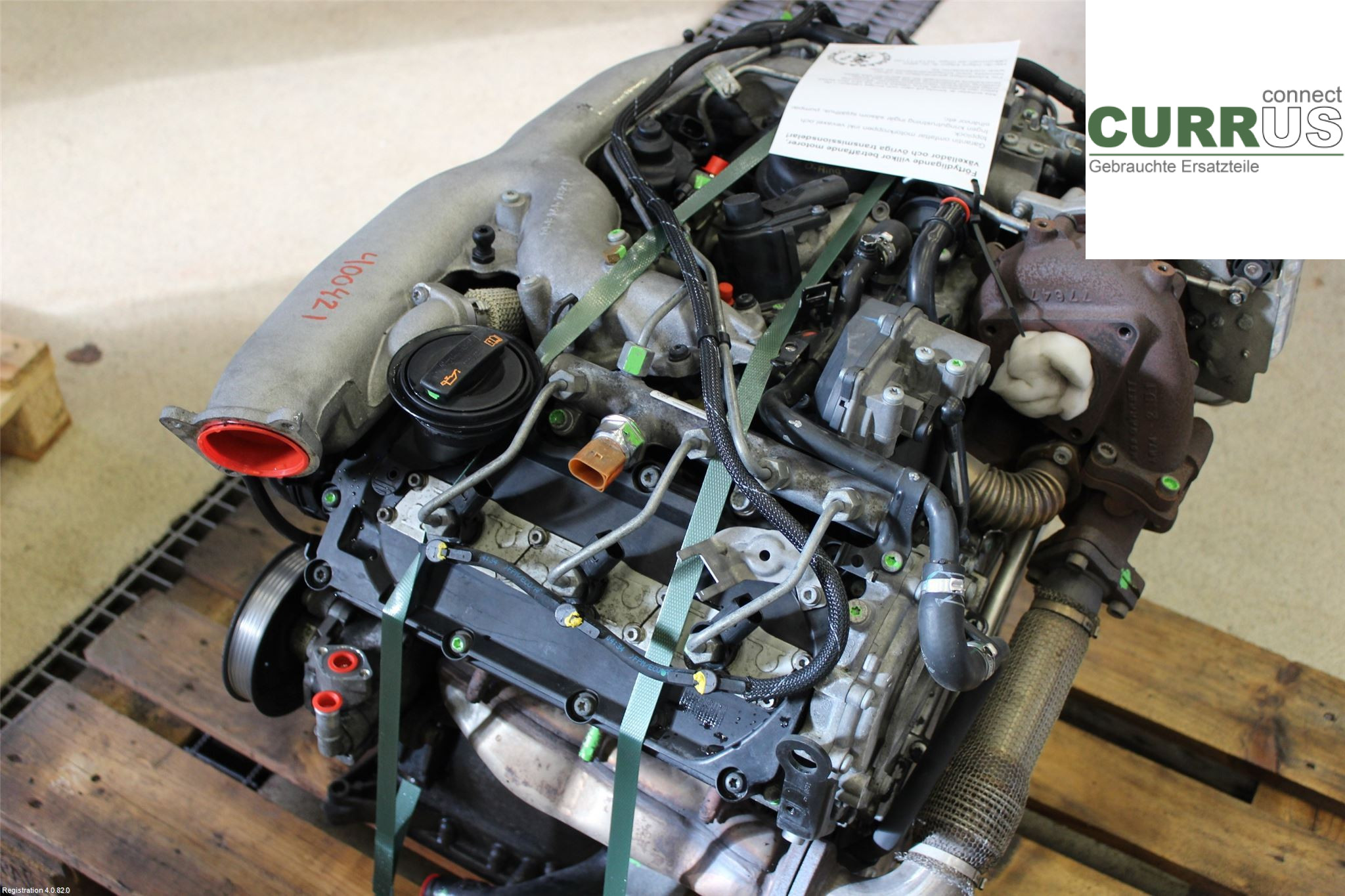AUDI A4  12-15 Engine 059100098JX 3.0L CCWA
