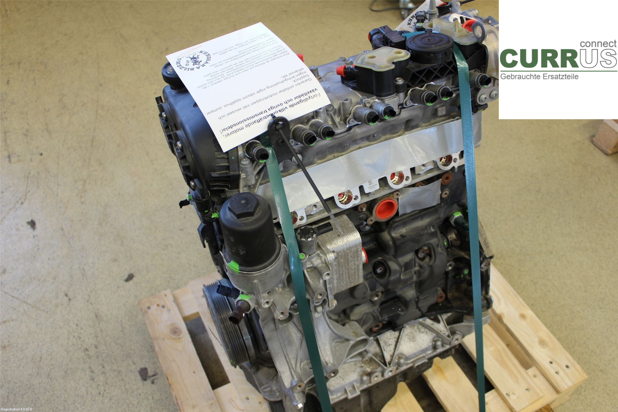 AUDI A4/S4 B9 20- Engine 06N100033   2.0L DMSA