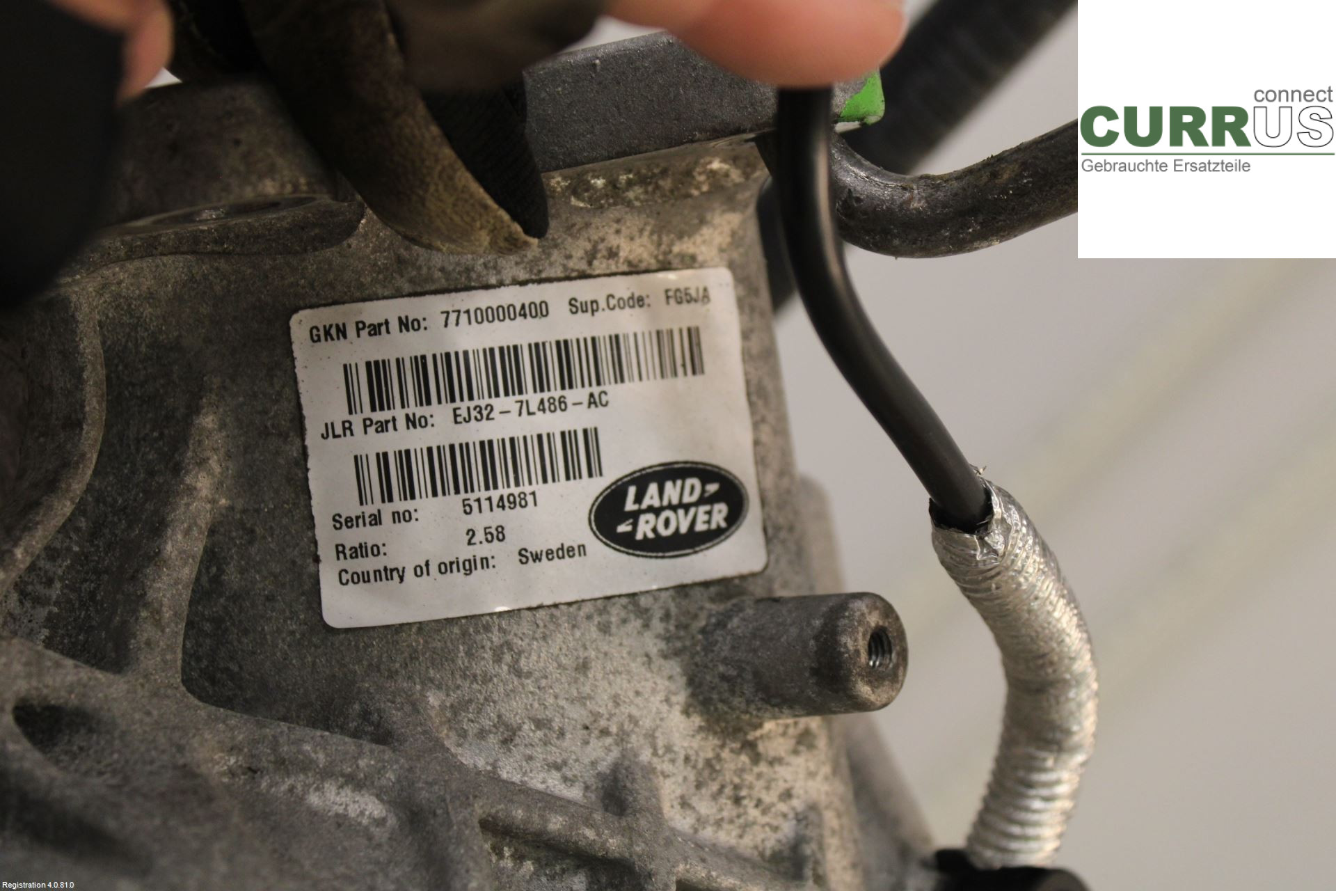 LAND ROVER EVOQUE  L538  11-18 Distribution gear box LR066501  2.0L AJ200