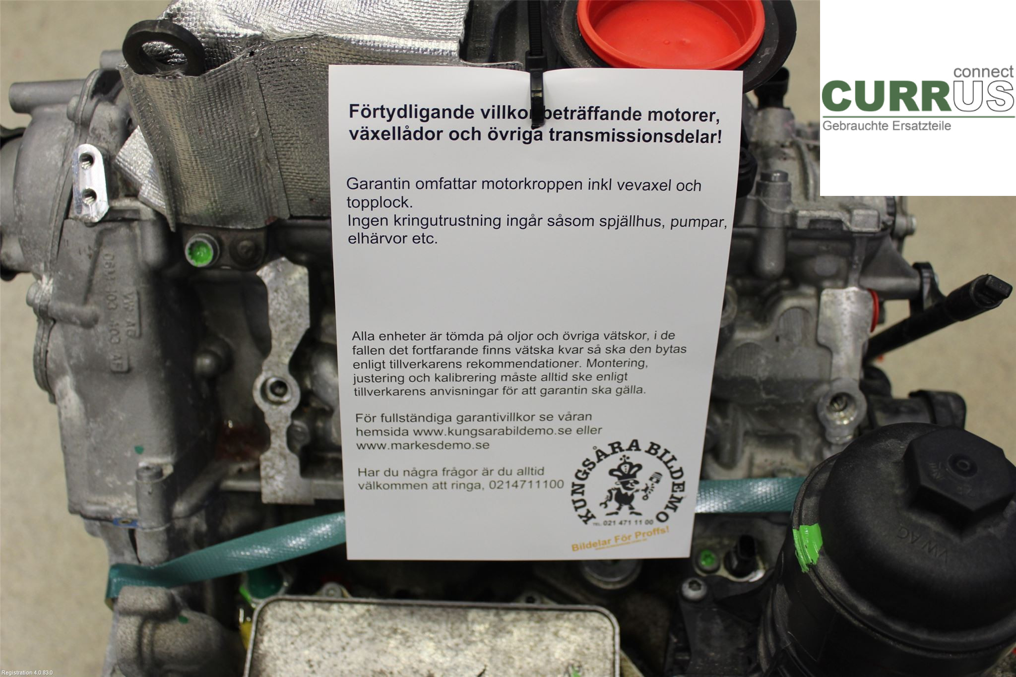 PORSCHE CAYENNE 03- Engine PAC100031FX 3.0L DCBE