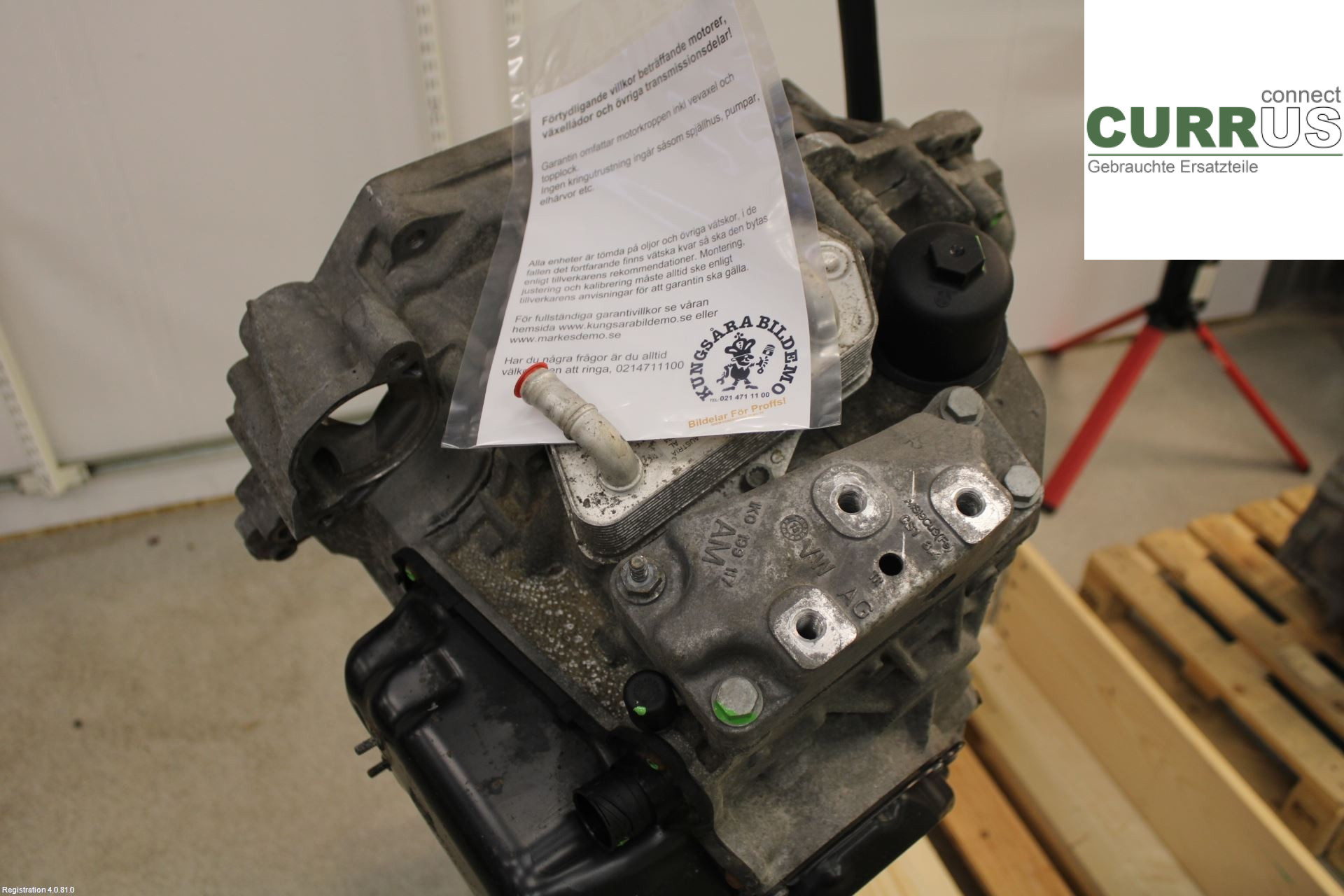 VW PASSAT  11-14 Gearbox (Automatic) 02E300011MX005 2.0L CFGC