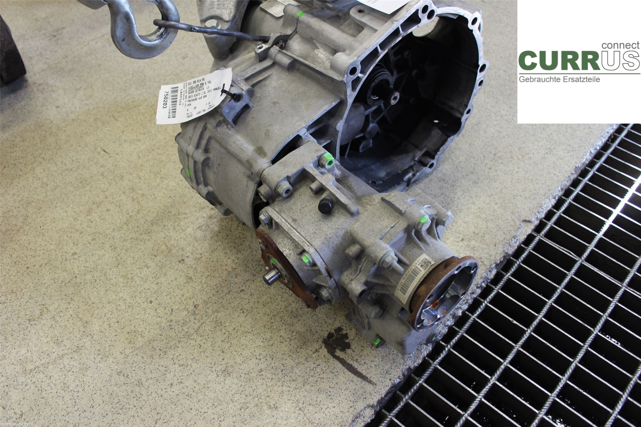 SKODA OCTAVIA  13-20 6-Gang-Getriebe 02Q 300 014 HX 2.0L CKFC
