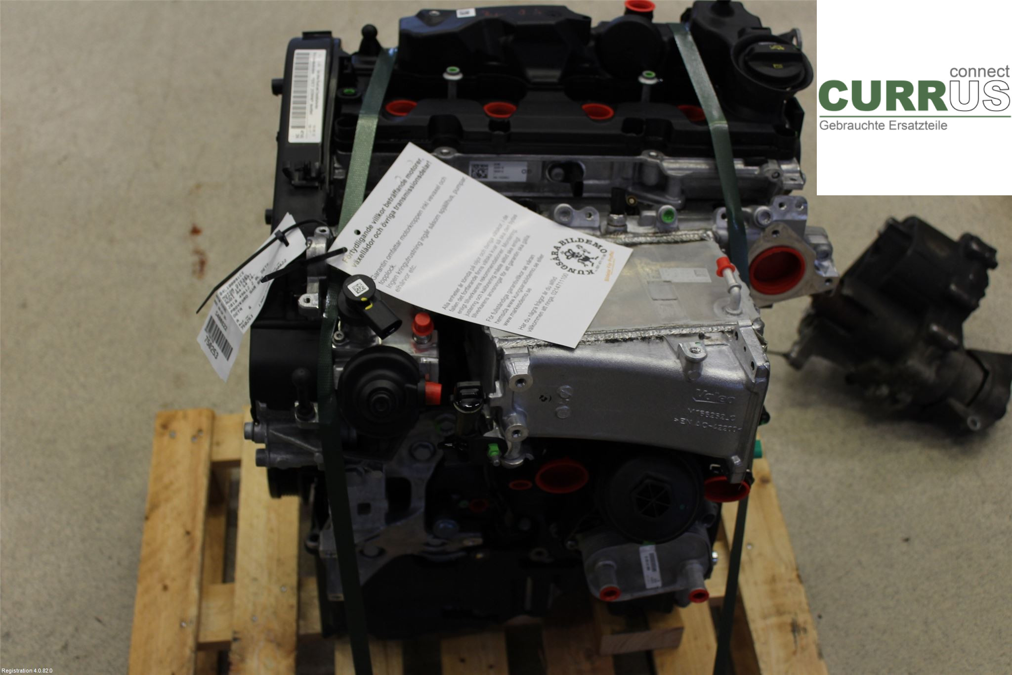 AUDI A4/S4  B9 16-19 Motor 04L100091CX 2.0L DETA