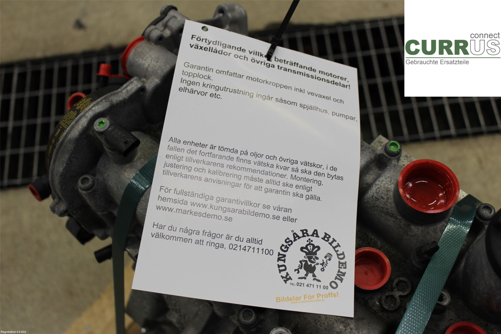 VW GOLF / E-GOLF VII   13-20 Motor 04E100099AX 1.4L CUKB