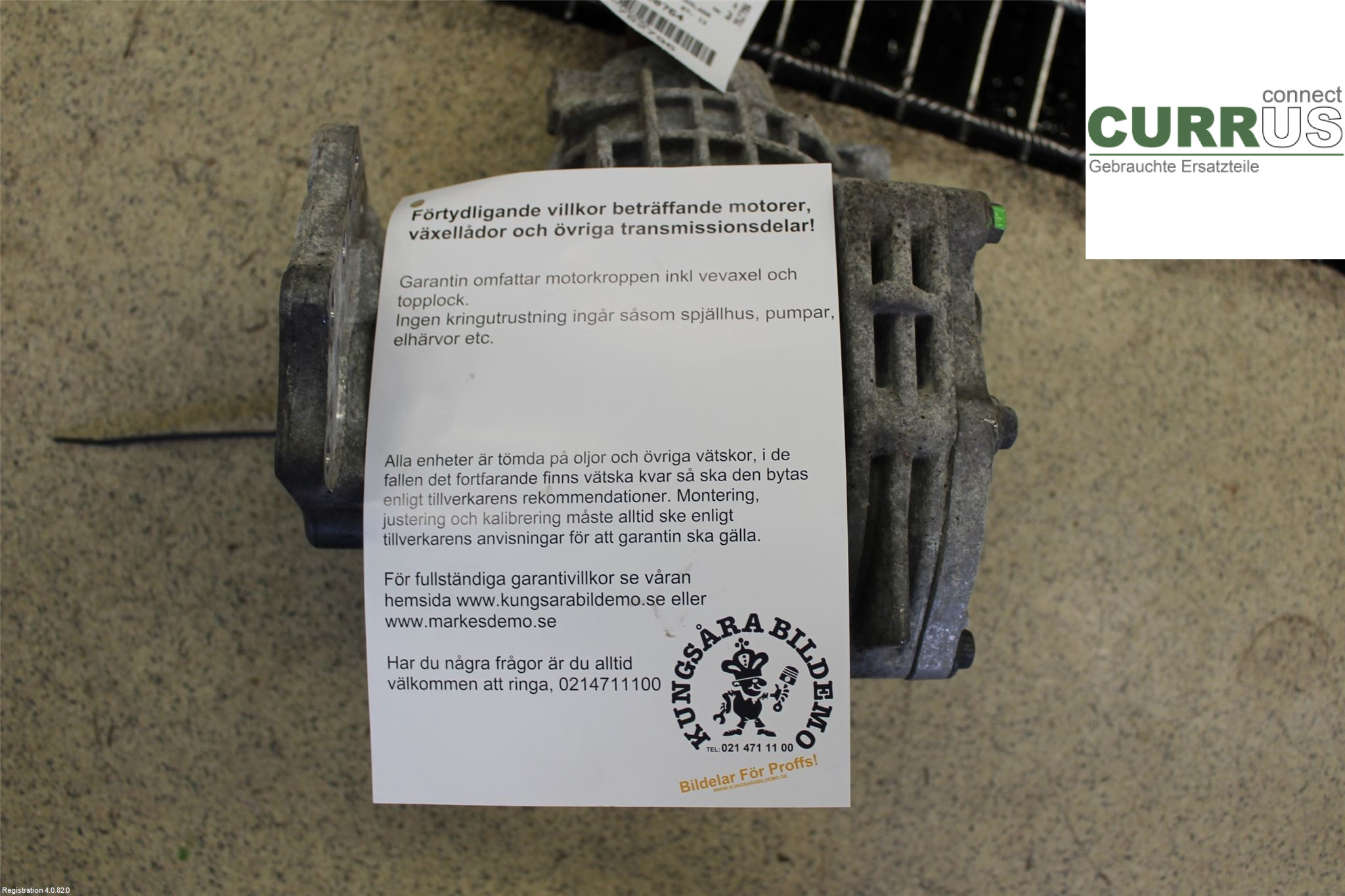VOLVO S80      07- 13 Distribution gear box 36002709 2.4L D5244T10