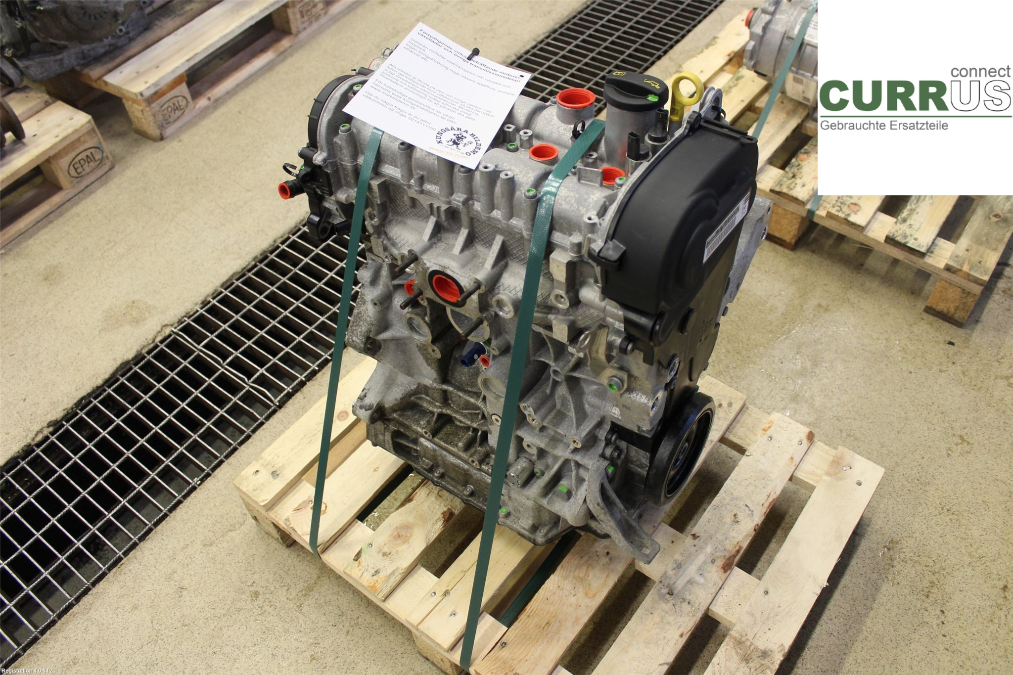 VW GOLF / E-GOLF VII   13-20 Motor 04E100038FX 1.4L DGEA