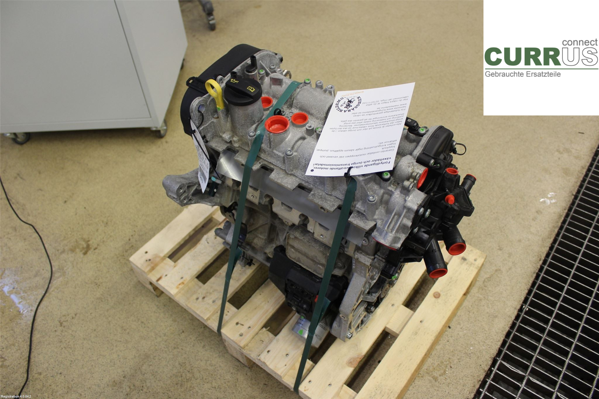 VW GOLF / E-GOLF VII   13-20 Motor 04E100038FX 1.4L DGEA