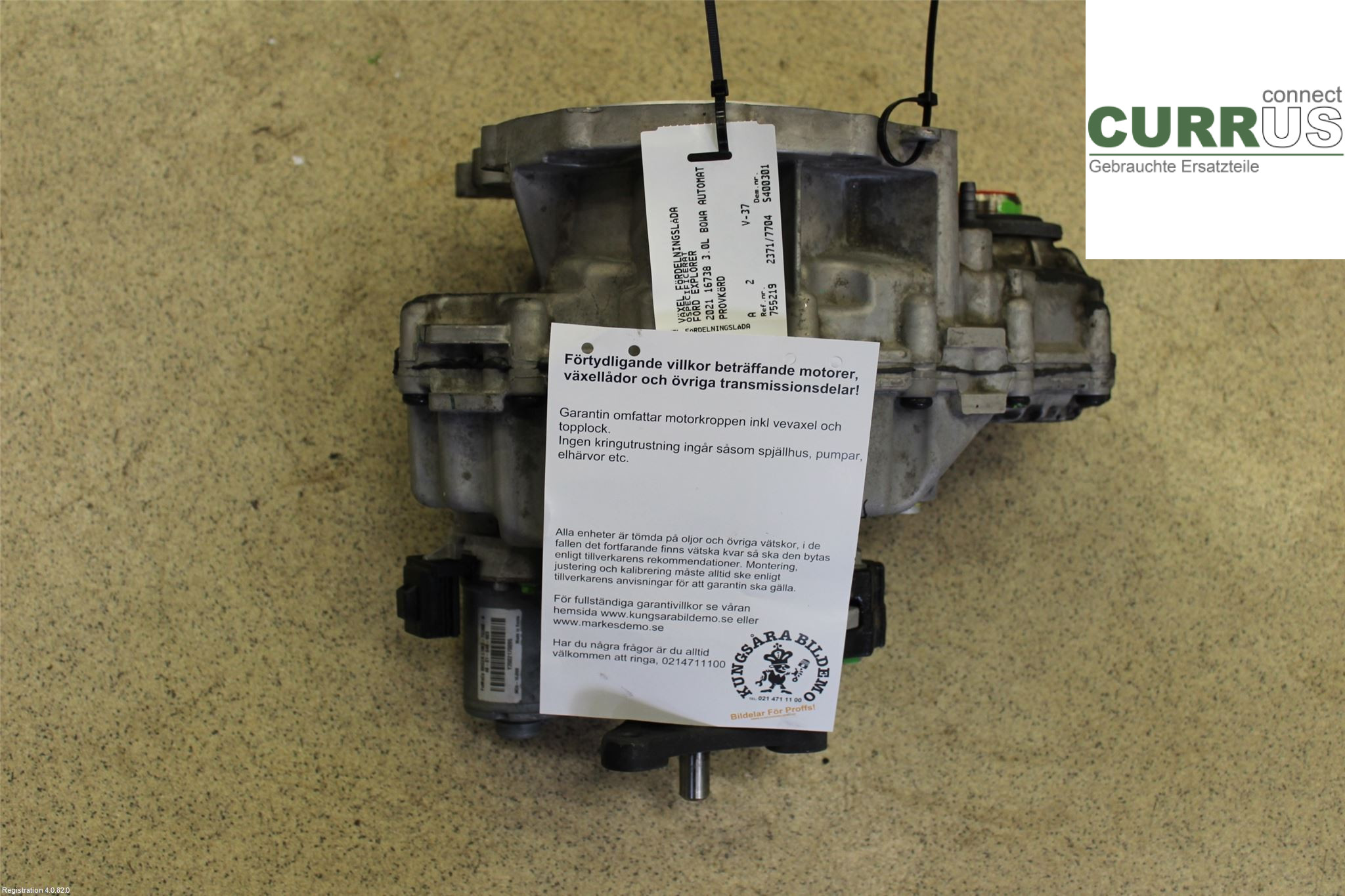 FORD EXPLORER Distribution gear box 2598664 3.0L BQWA