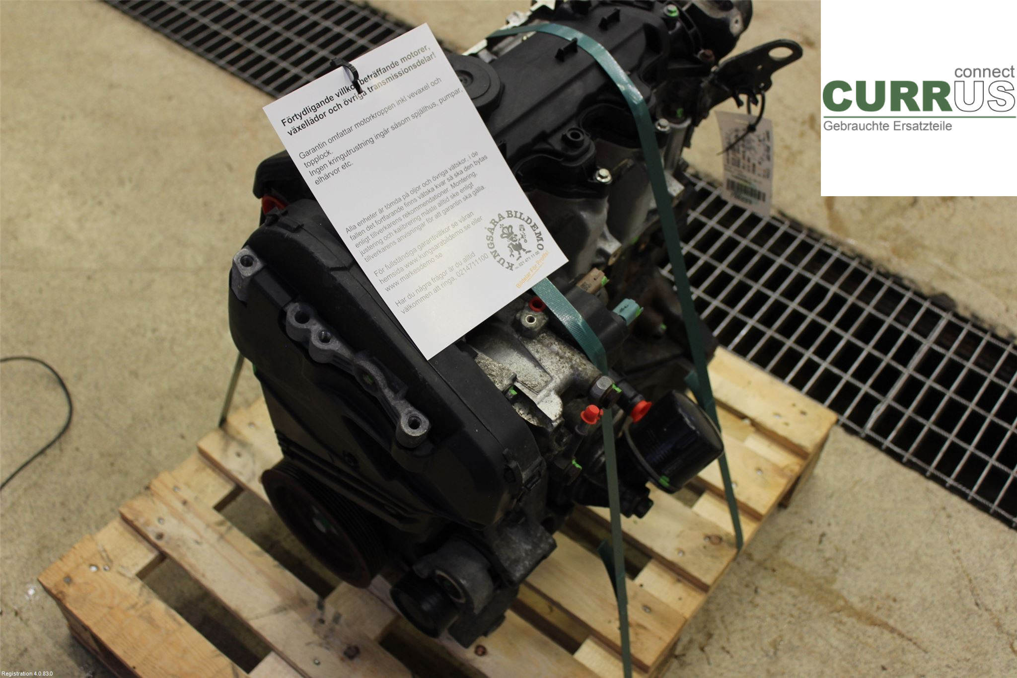 RENAULT KANGOO II  08-14 Motor 8201506878 K9K-808