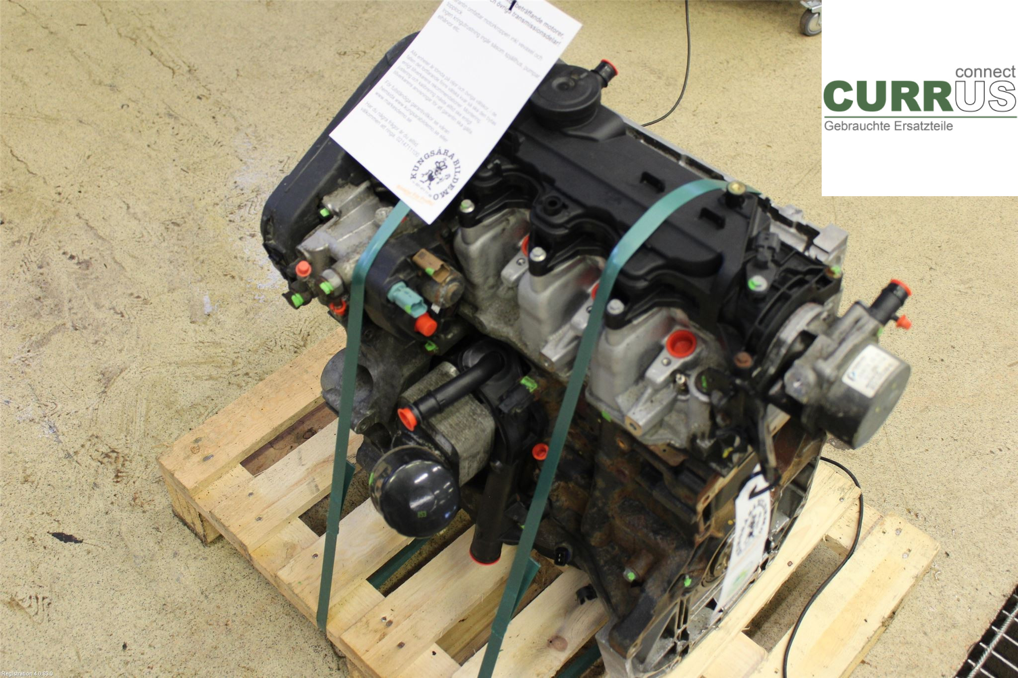 RENAULT KANGOO II  08-14 Motor 8201506878 K9K-808