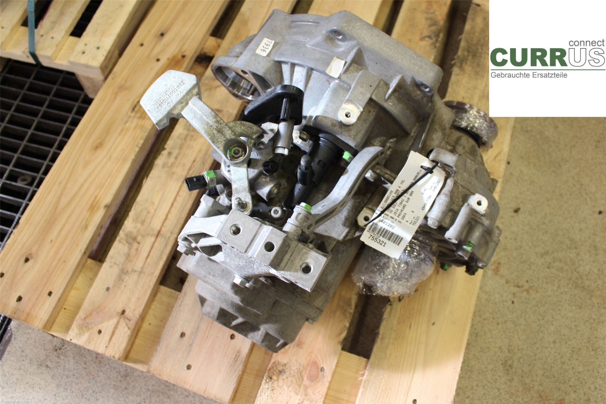 VW GOLF / E-GOLF VII   13-20 Gearbox (6-speed) 02S300051HX 1.6L DBKA