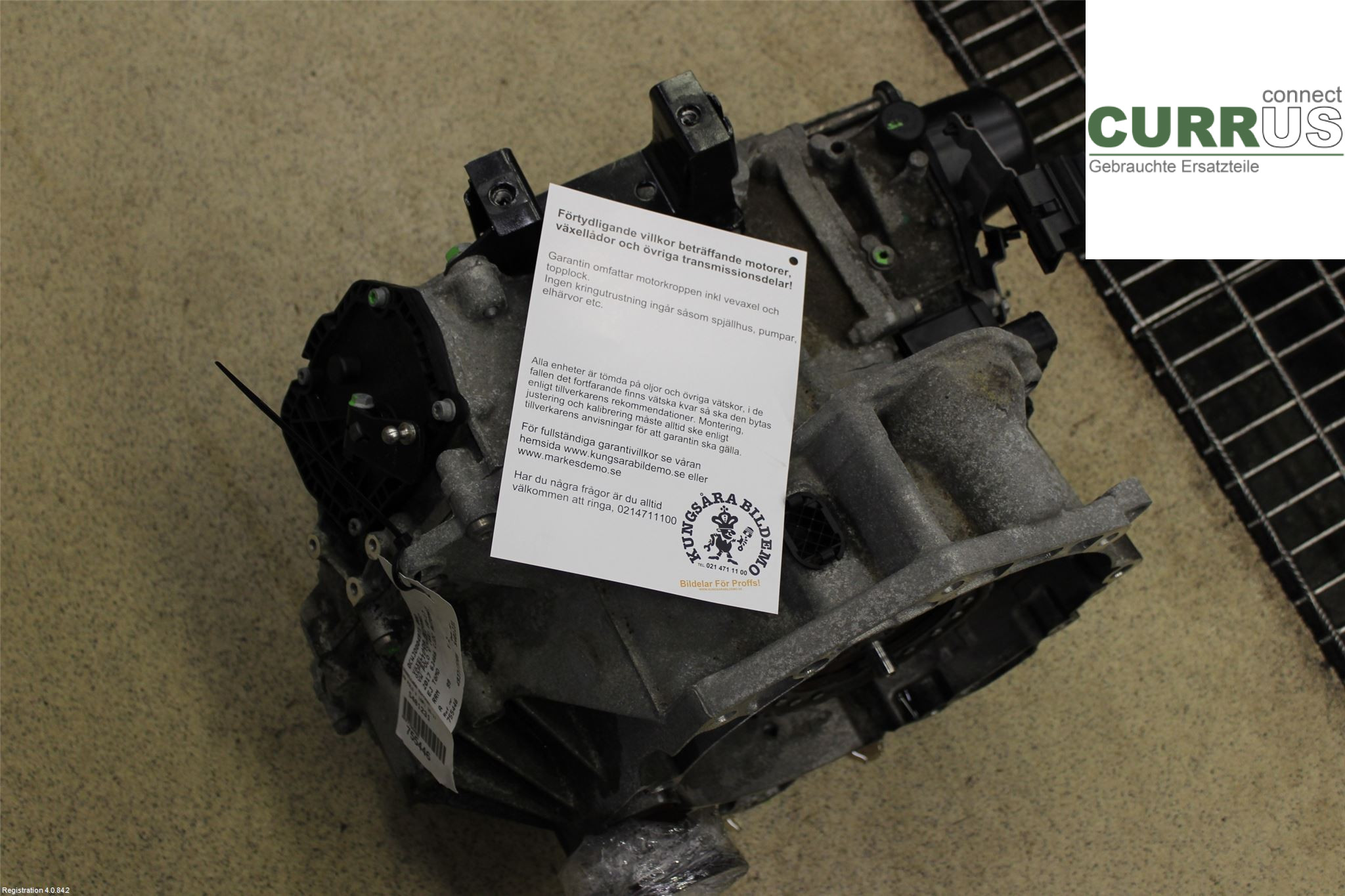 VW POLO       10-17 Gearbox (Automatic) 0CW300049TX 00D CJZC