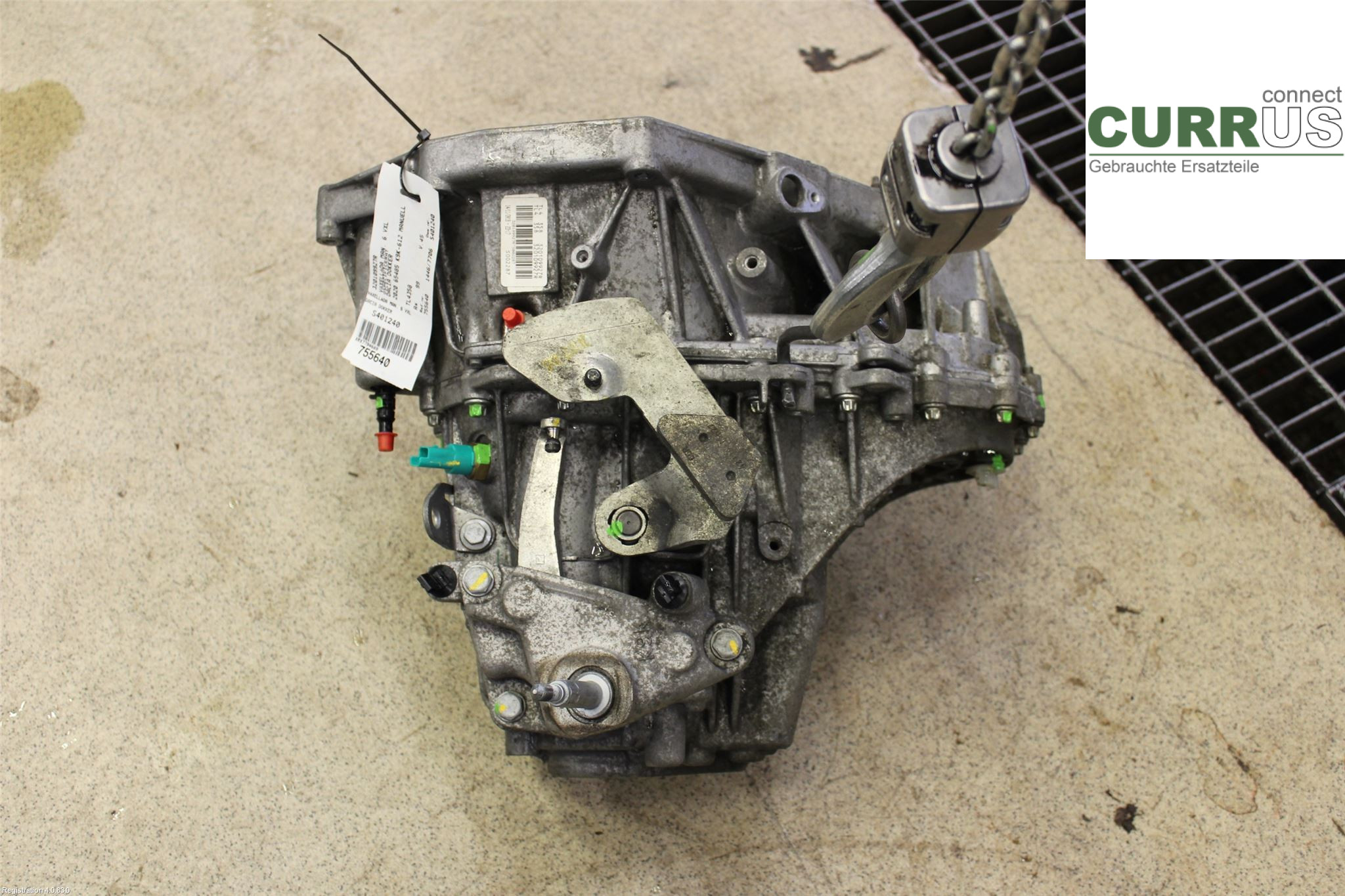 DACIA DOKKER Gearbox (6-speed) 320109927R K9K-612