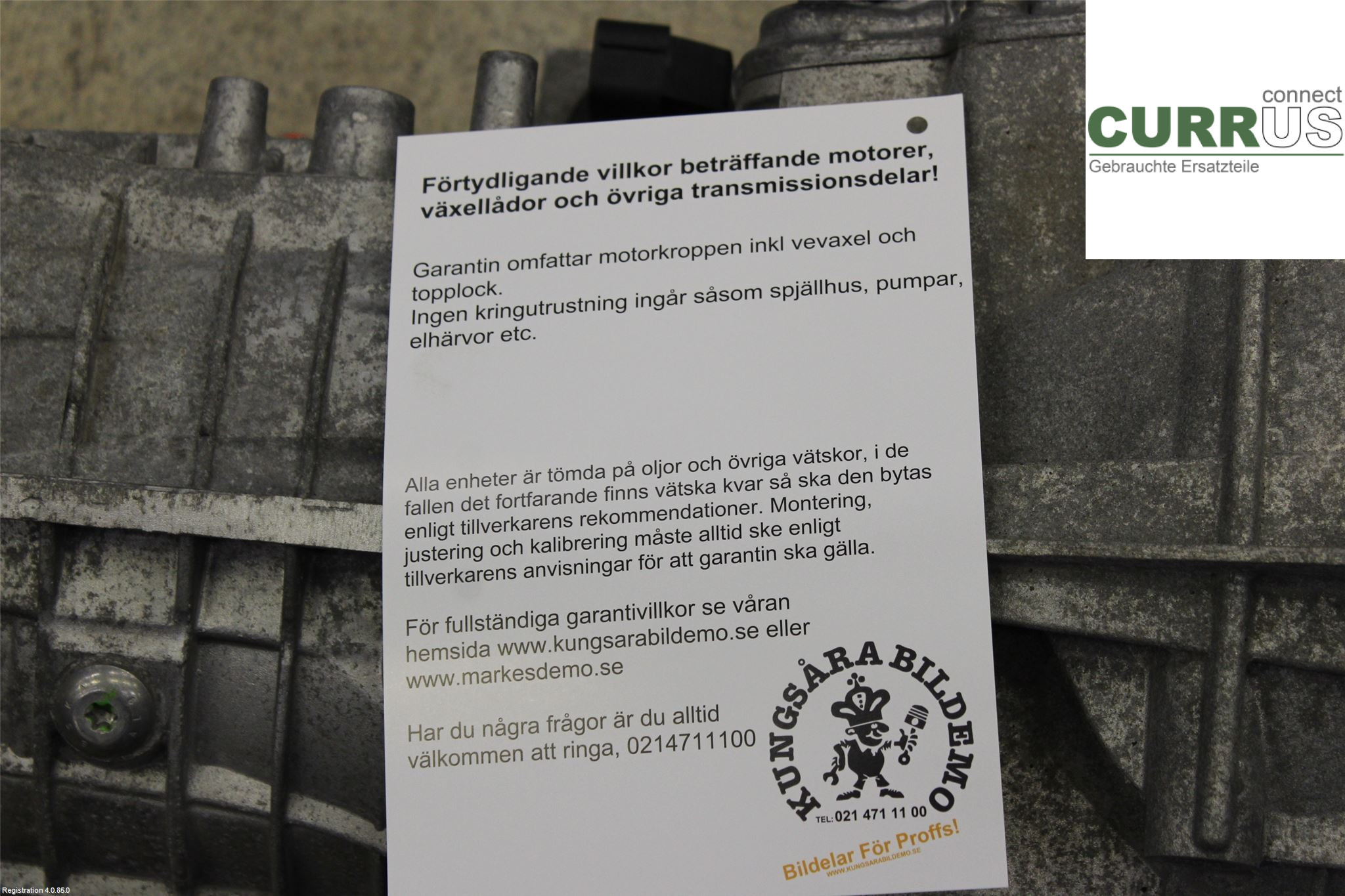 AUDI A4/S4 B9 20- Gearbox (Automatic) 0CL300042C004 2.0L DETA