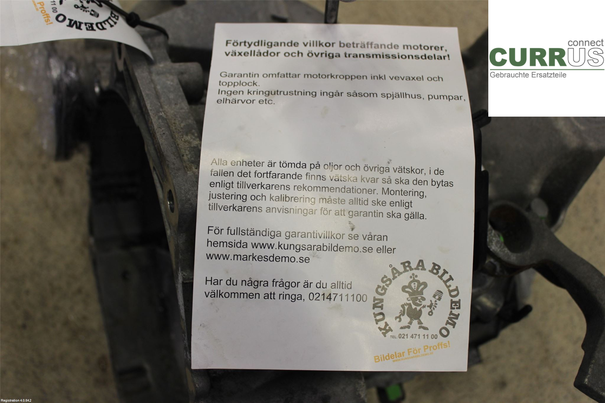 VW GOLF / E-GOLF VII   13-20 Gearbox (6-speed) 0AJ300042GX CJZA