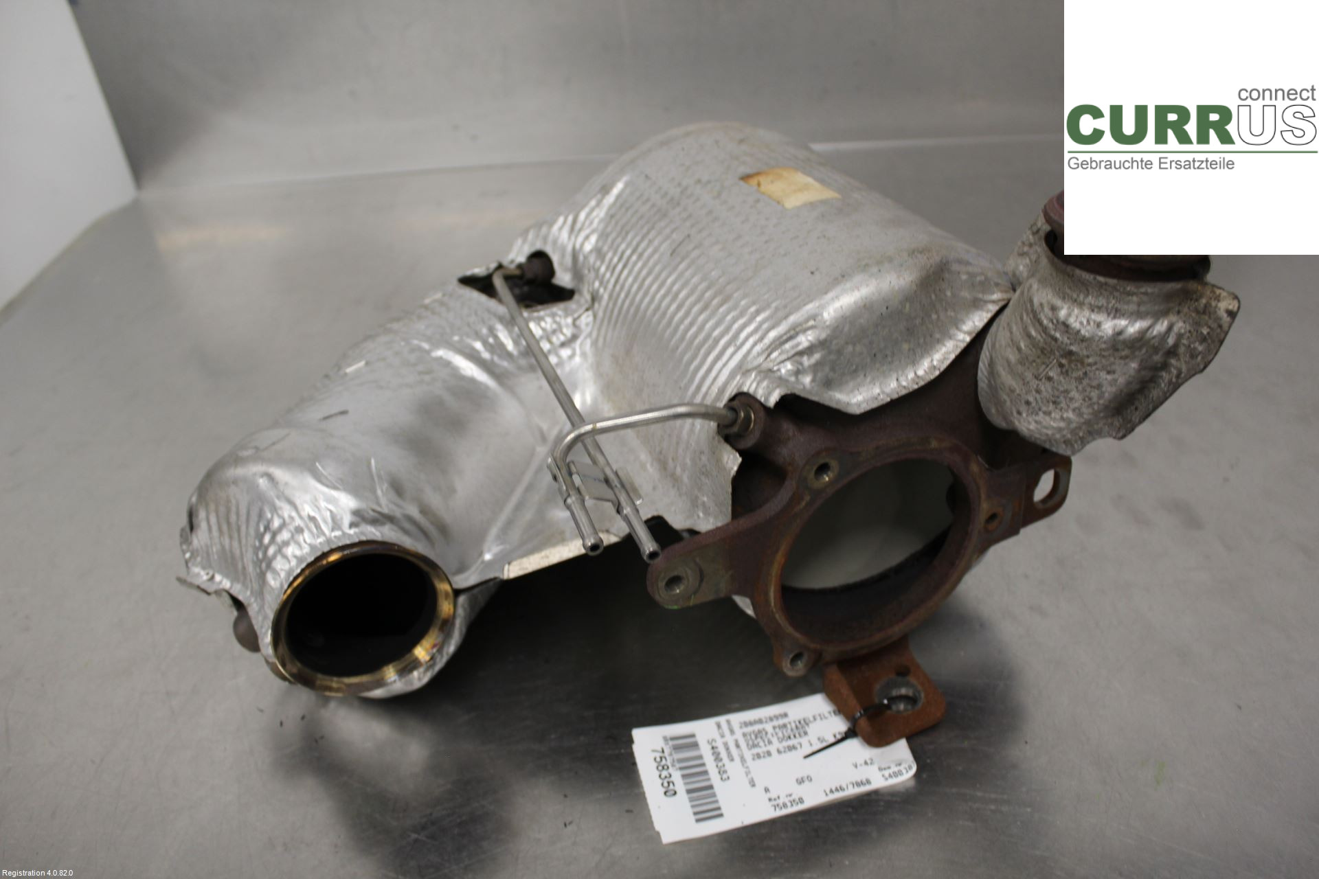 DACIA DOKKER Particle Filter 208A02899R 1.5L K9K-612