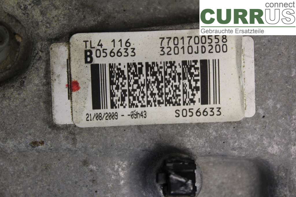 NISSAN QASHQAI   07-10 Skrzynia 6-biegowa 32010-00Q4G 2.0I 141HK