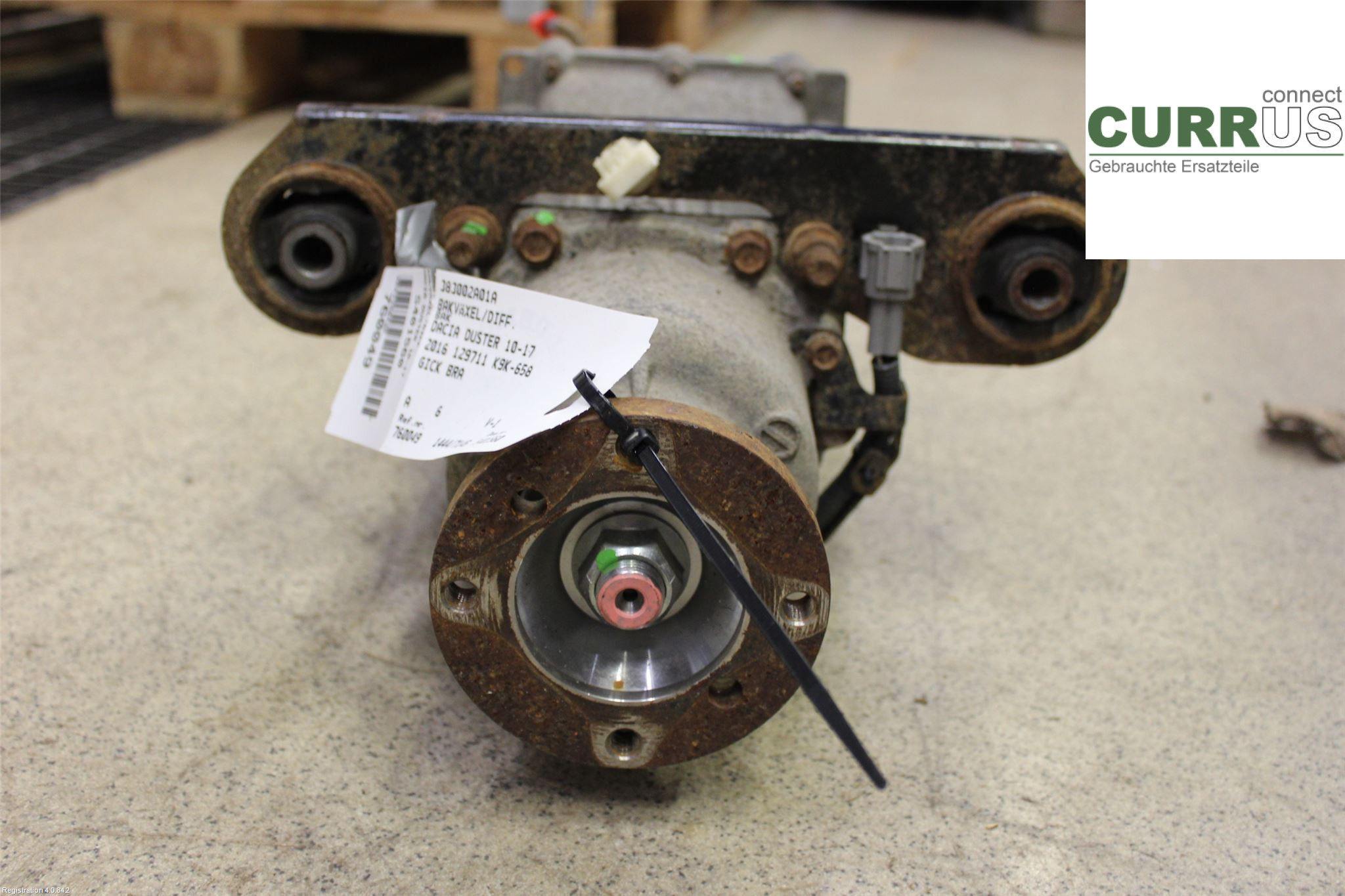 DACIA DUSTER  10-17 Differential 383002A01A K9K-658