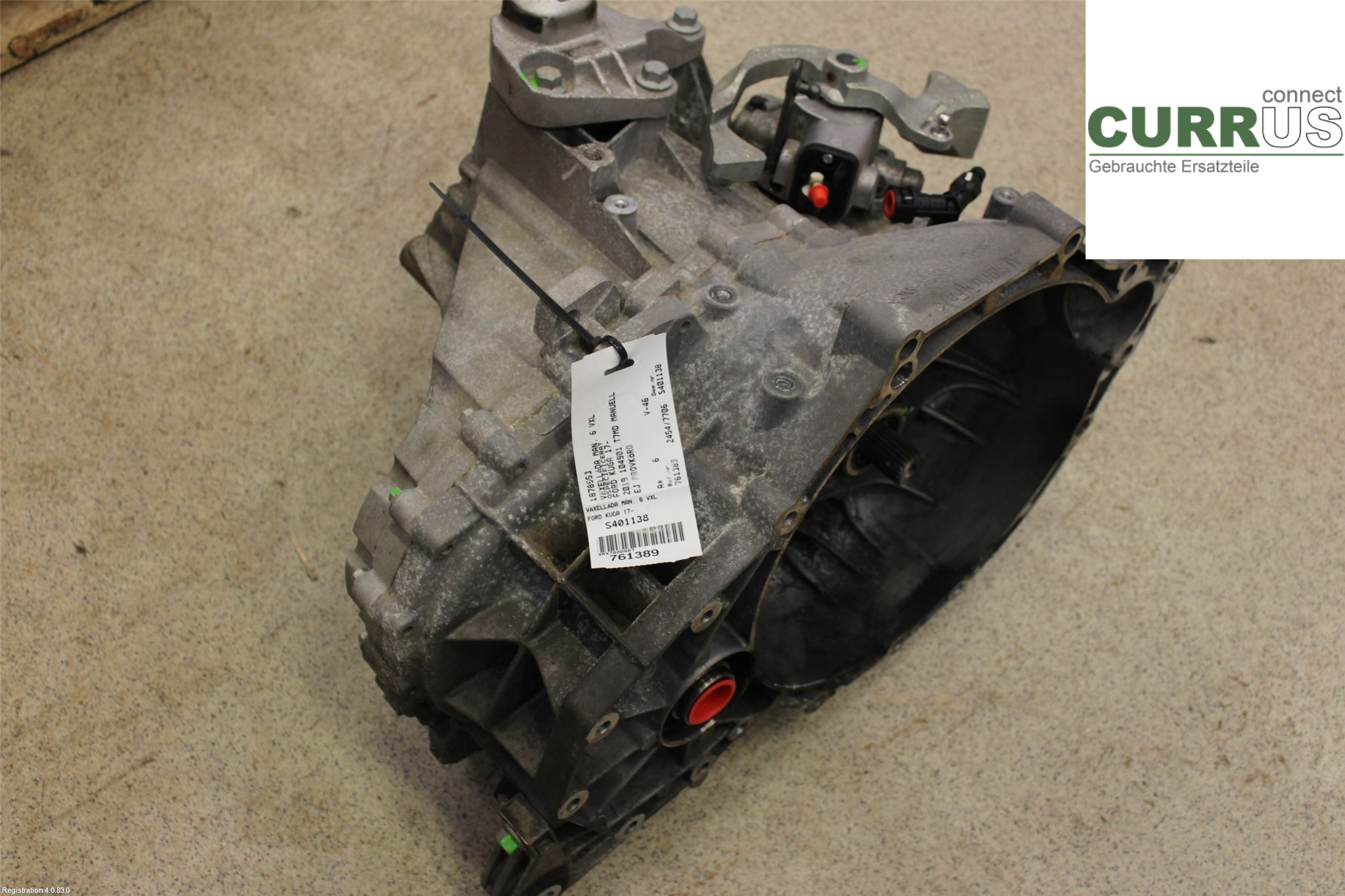 FORD KUGA  17-19 Gearbox (6-speed) 1878553 T7MD