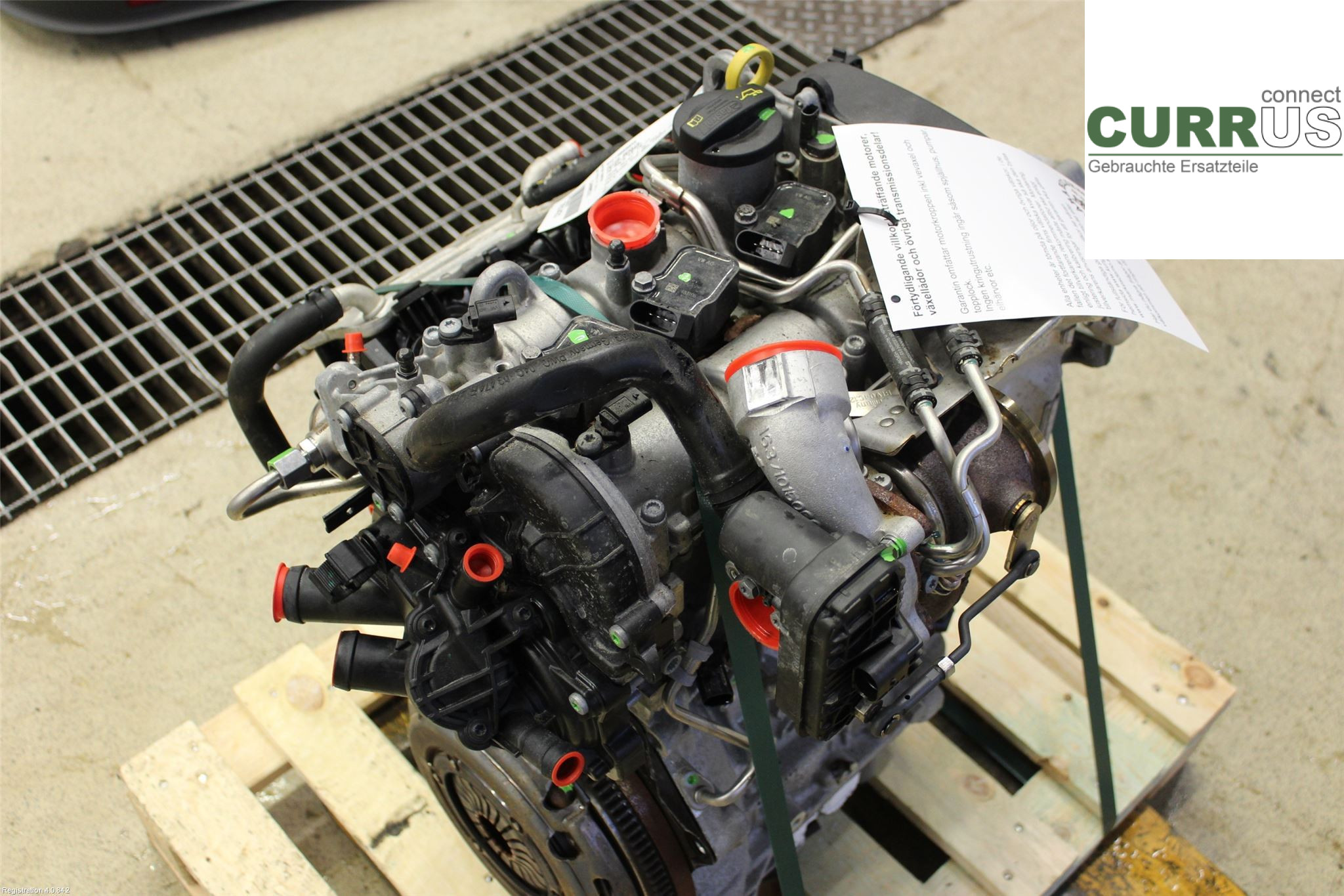 VW POLO VI 18- Motor 04C100098MX 1.0L DKLA