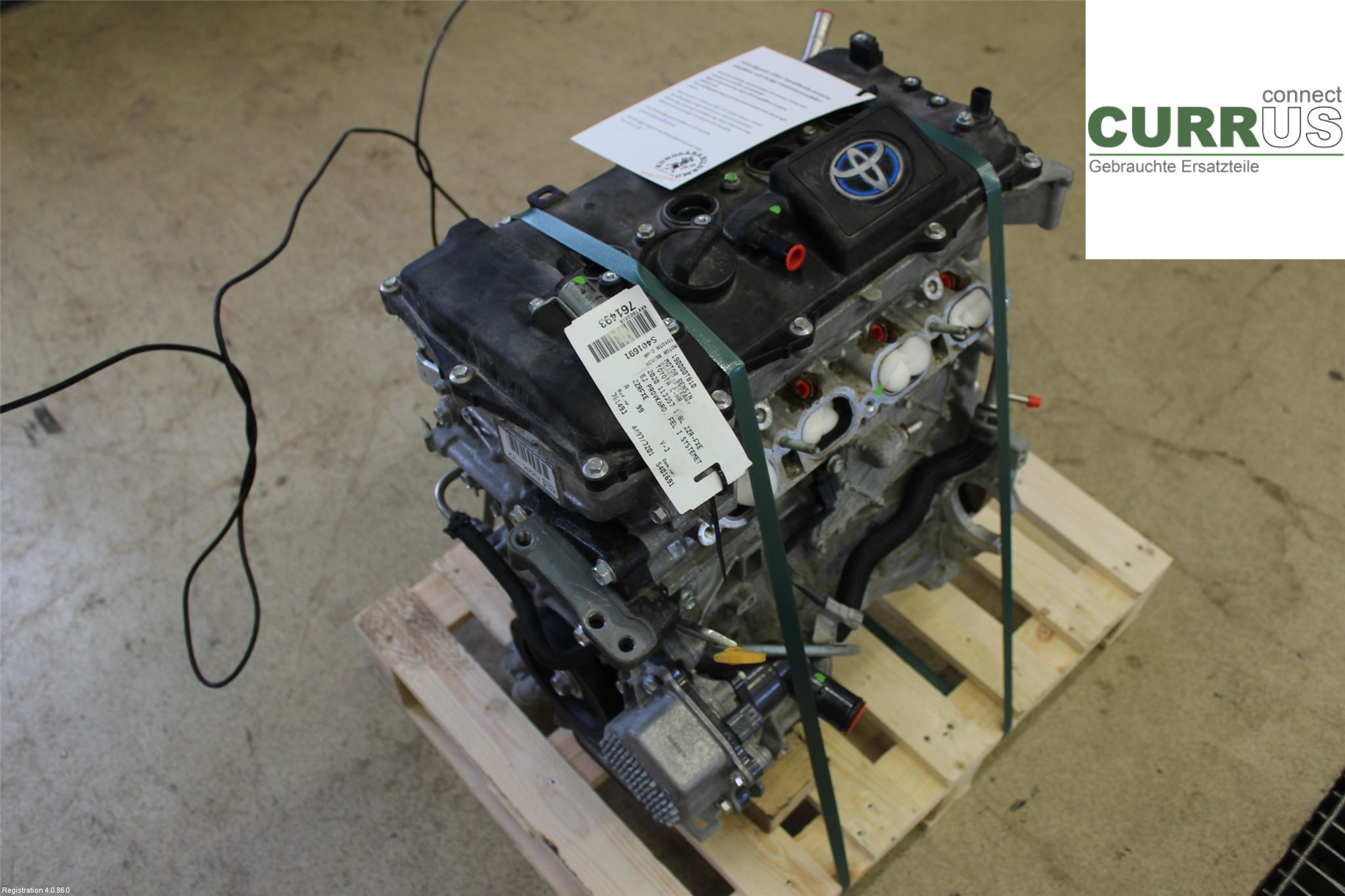 TOYOTA C-HR 16-23 Engine 190000T810 1.8L 2ZR-FXE