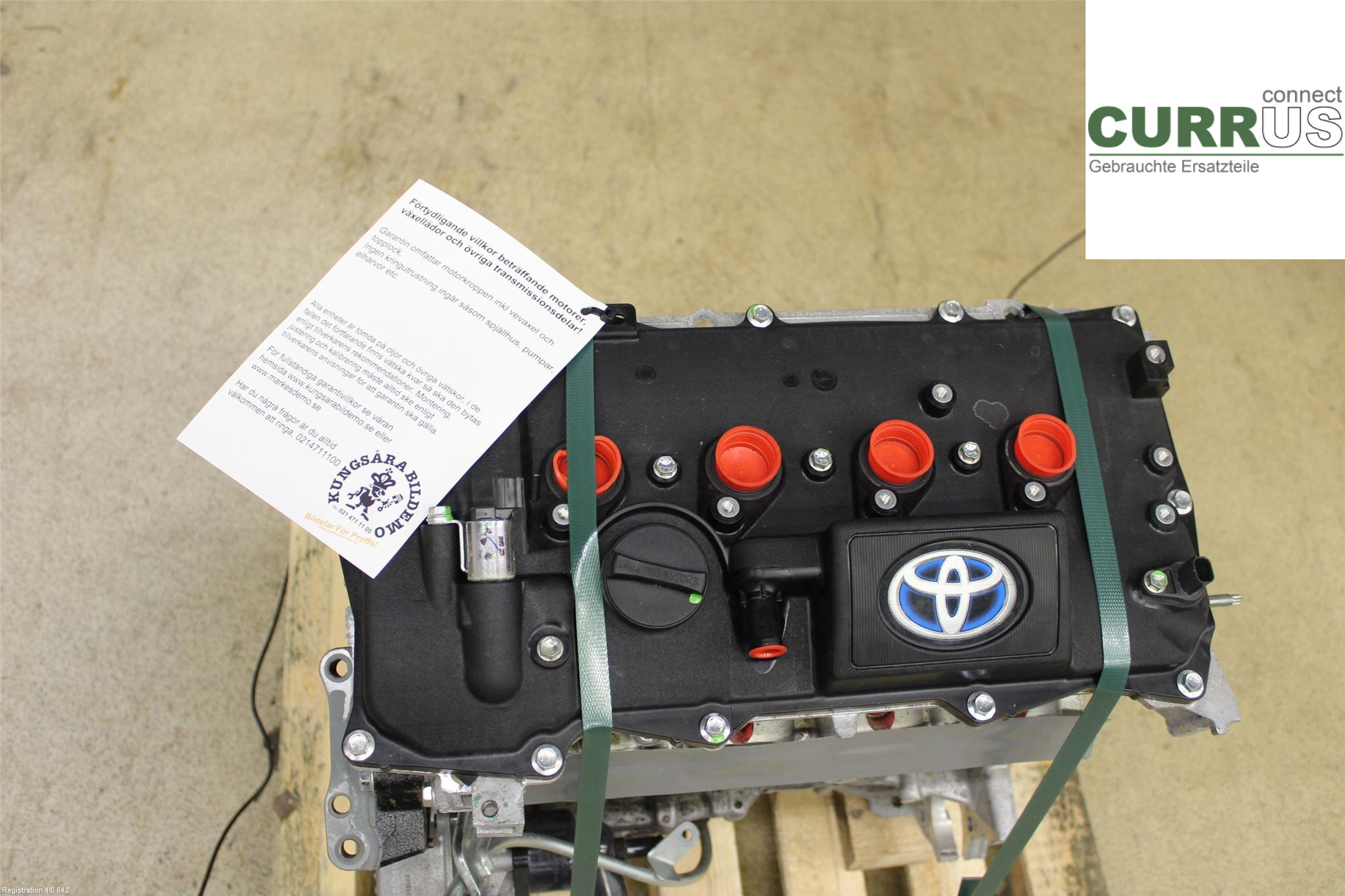 TOYOTA C-HR 16-23 Engine 190000T810 1.8L 2ZR-FXE