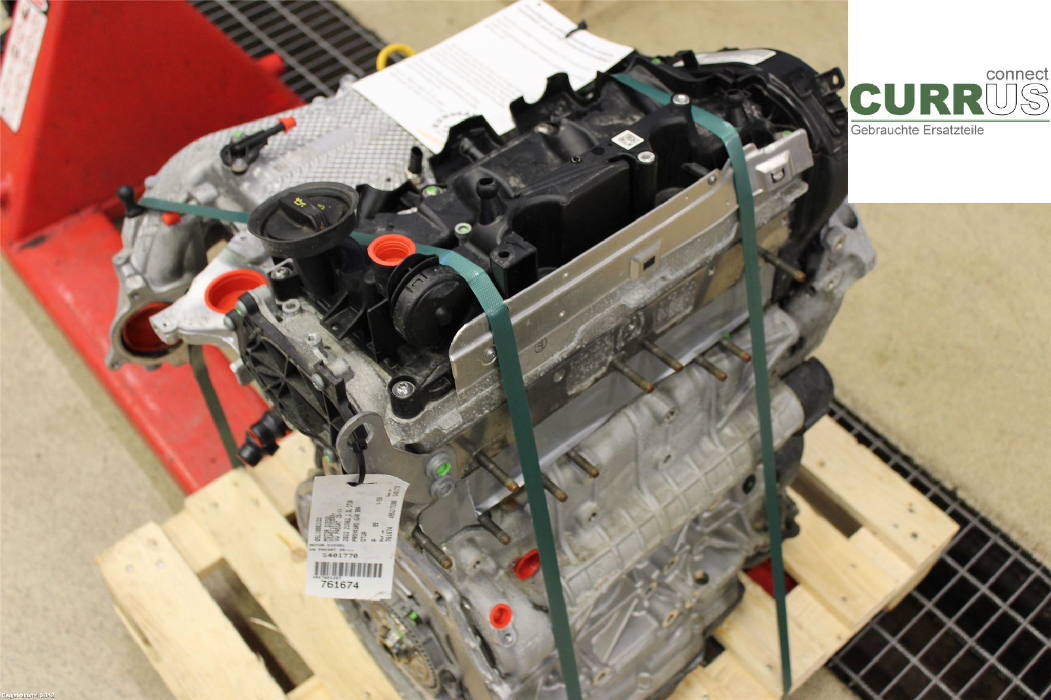 VW PASSAT  20-24 Engine 05L100031DX 2.0L DTUA
