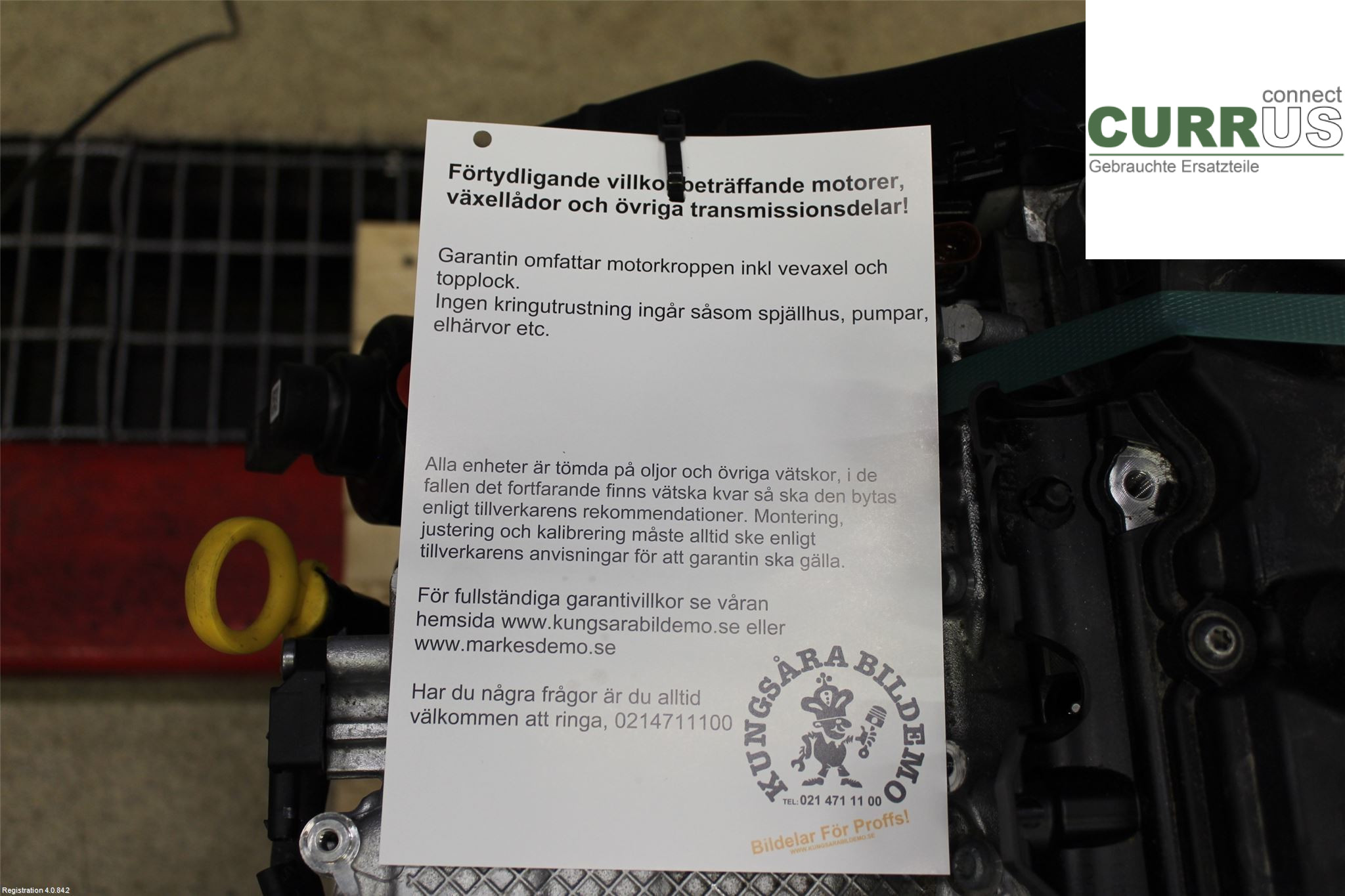 VW PASSAT  20-24 Engine 05L100031DX 2.0L DTUA