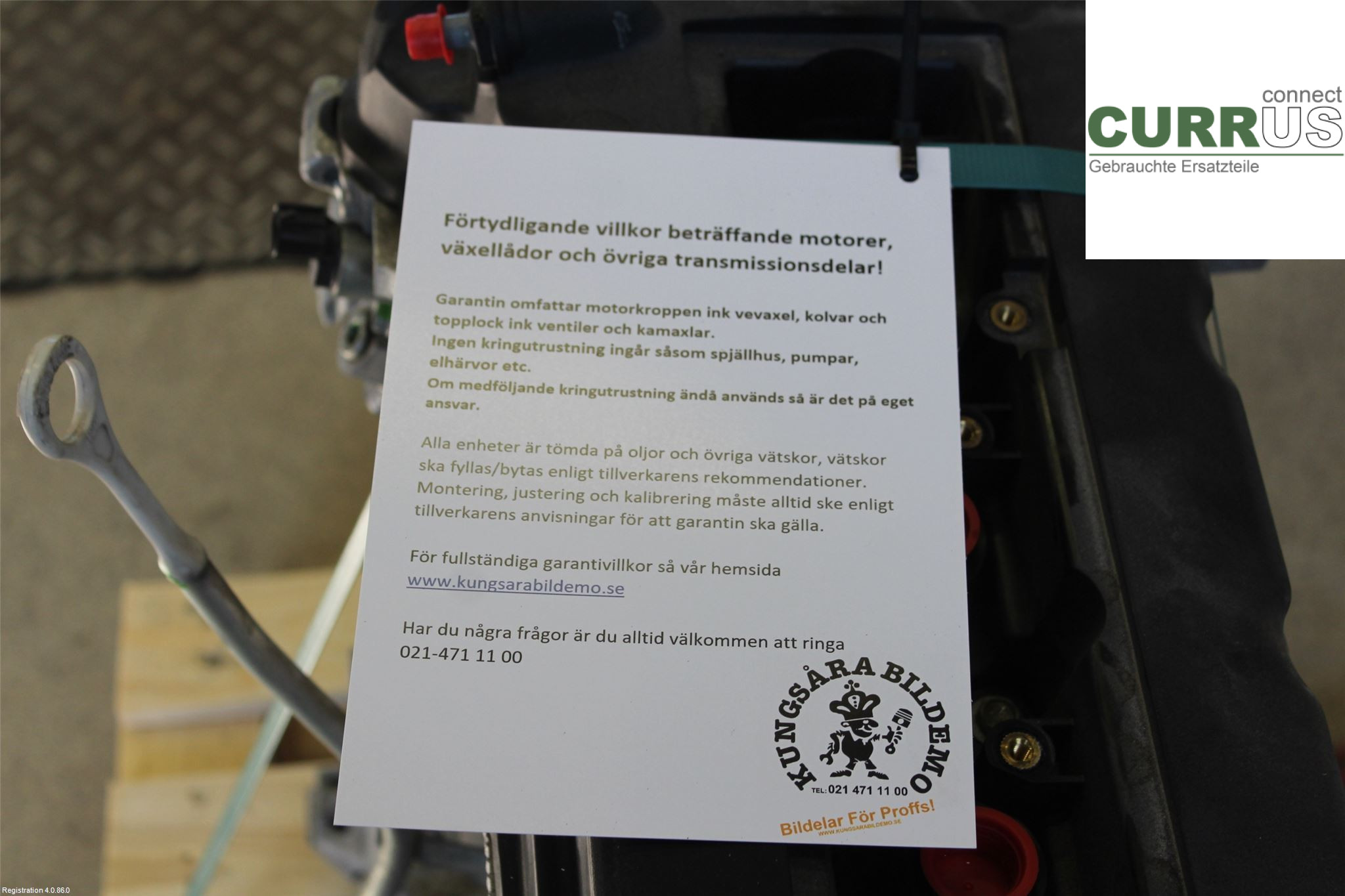 MITSUBISHI OUTLANDER 13- Engine 1000D178 2.4L 4B12
