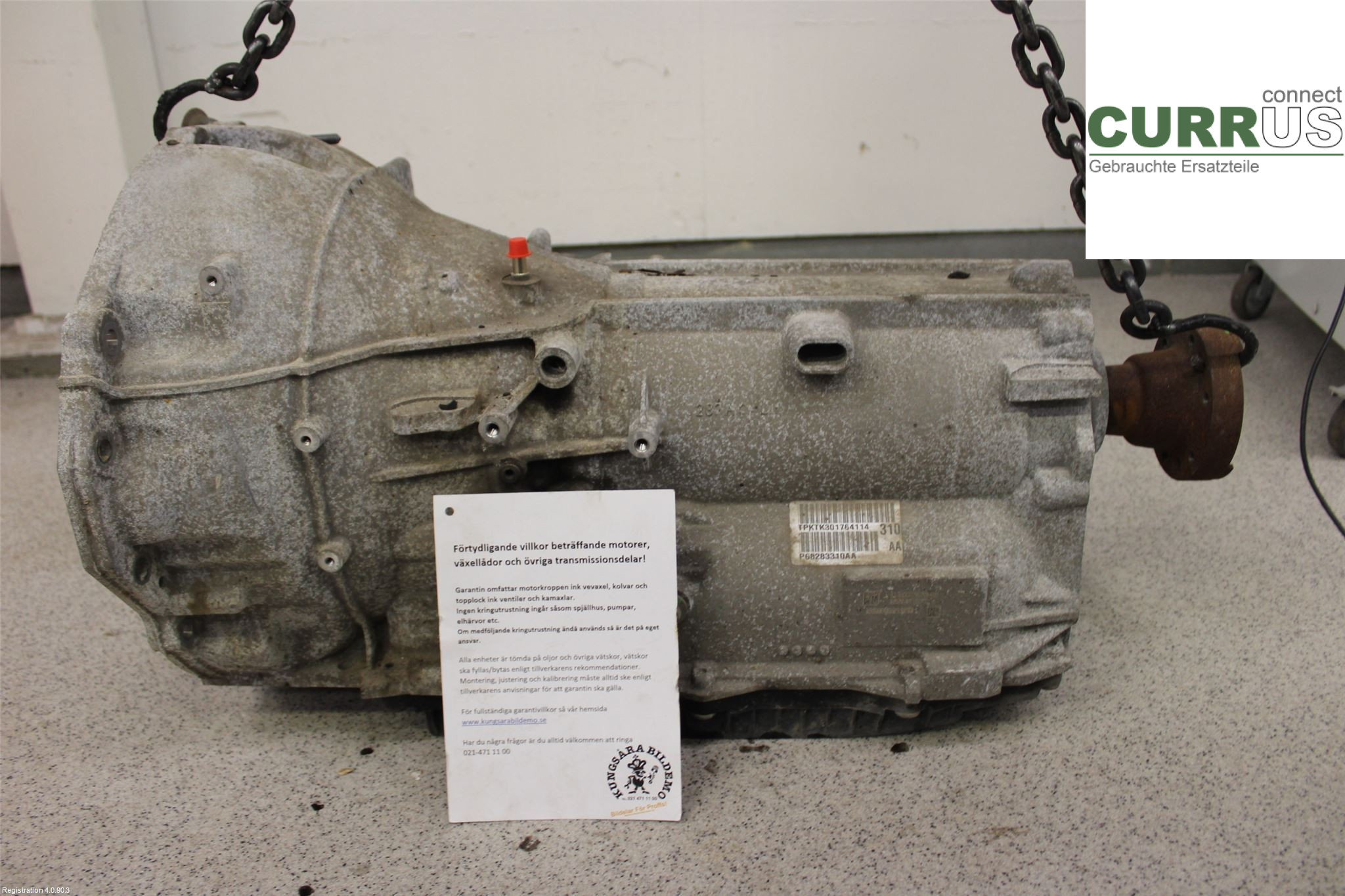 DODGE Automatikgetriebe RL283310AA 3.6L RTN