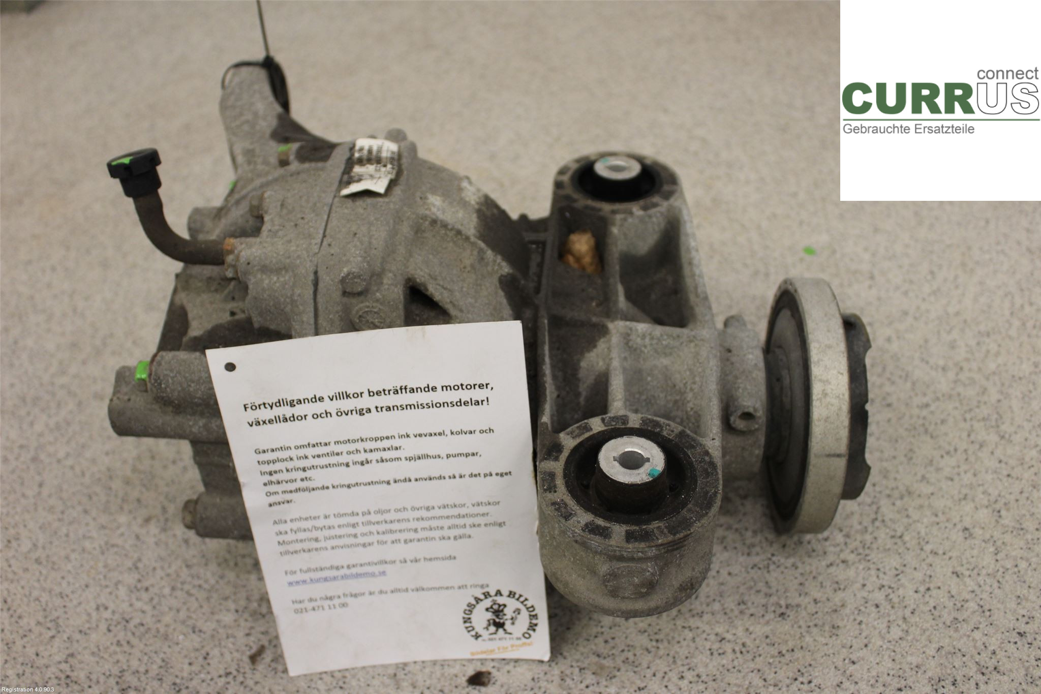 DODGE Differential 68282414AB 3.6L RTN