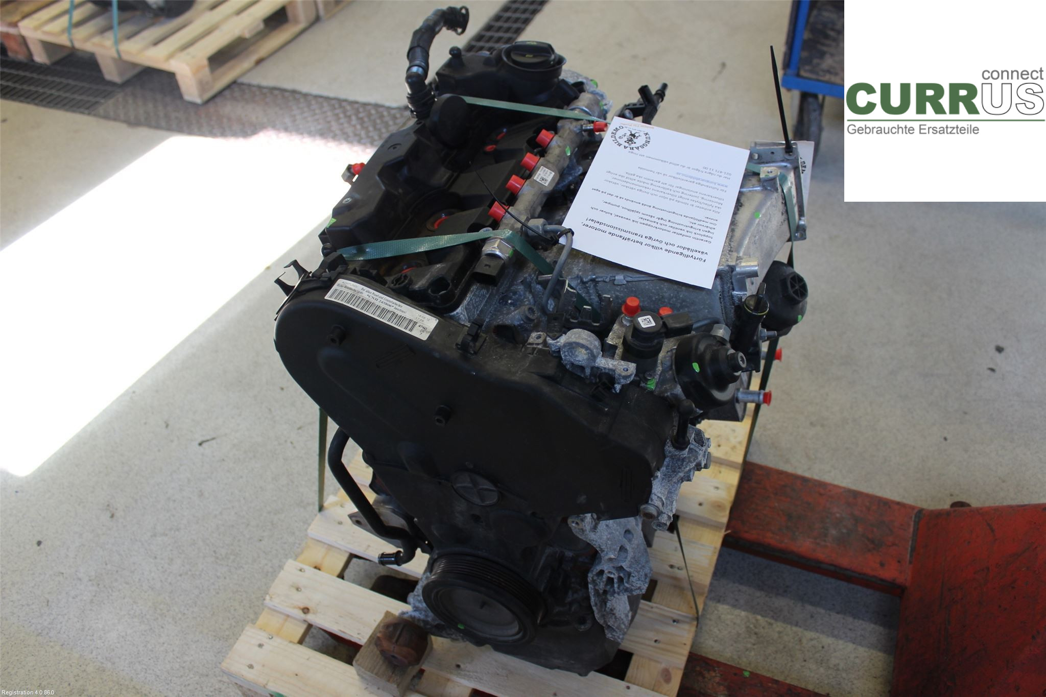 AUDI A6/S6 4G   11-18 Engine 04L100091AX 2.0L CNHA
