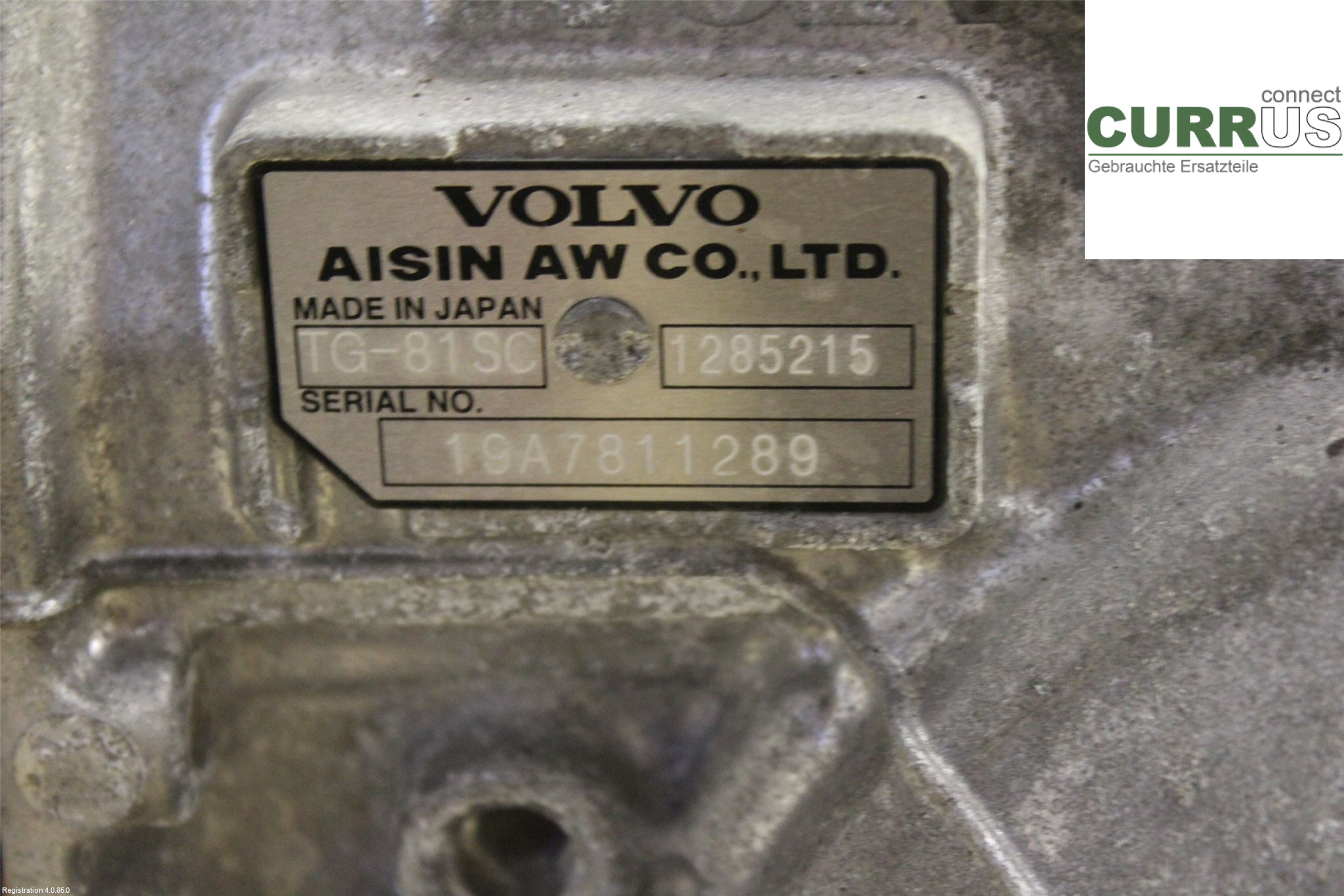 VOLVO V60 CROSS COUNTRY 19- Gearbox (Automatic) 36012689 D4204T14