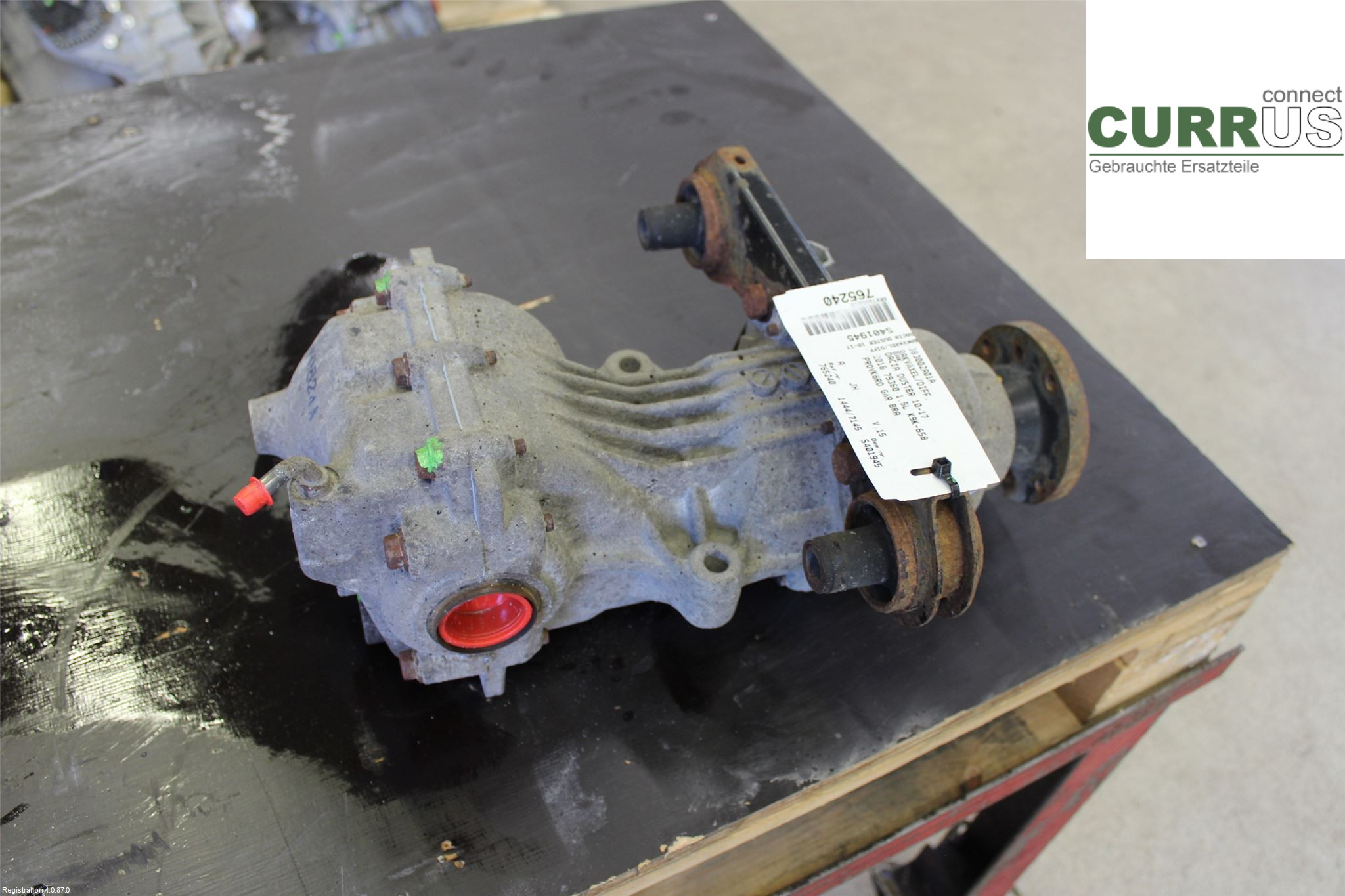 DACIA DUSTER  10-17 Differential 383002A01A 1.5L K9K-658