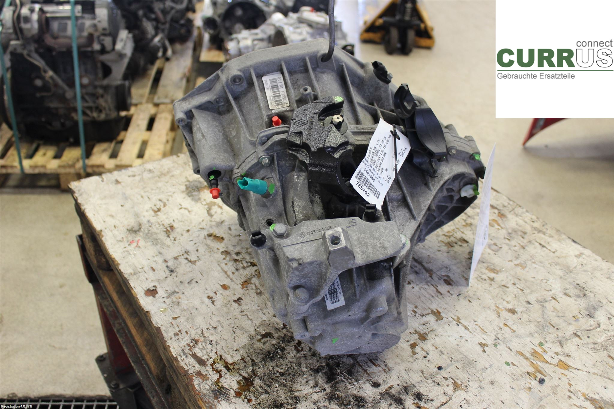 RENAULT MEGANE III 09-15 Gearbox (6-speed) 320105557R 1.5L K9K-636