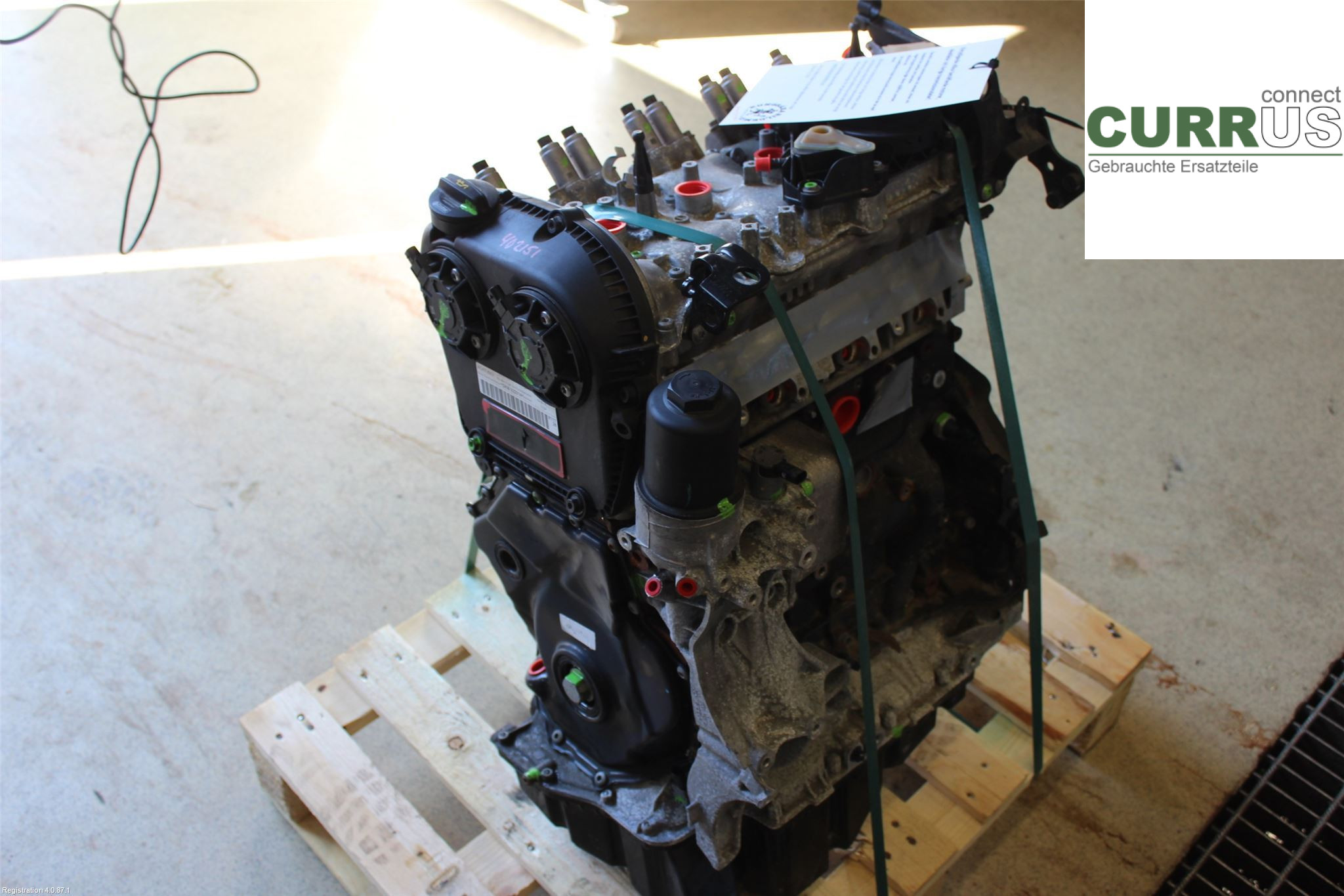 AUDI A5  17- Motor 06L100037G 2.0L DKNA