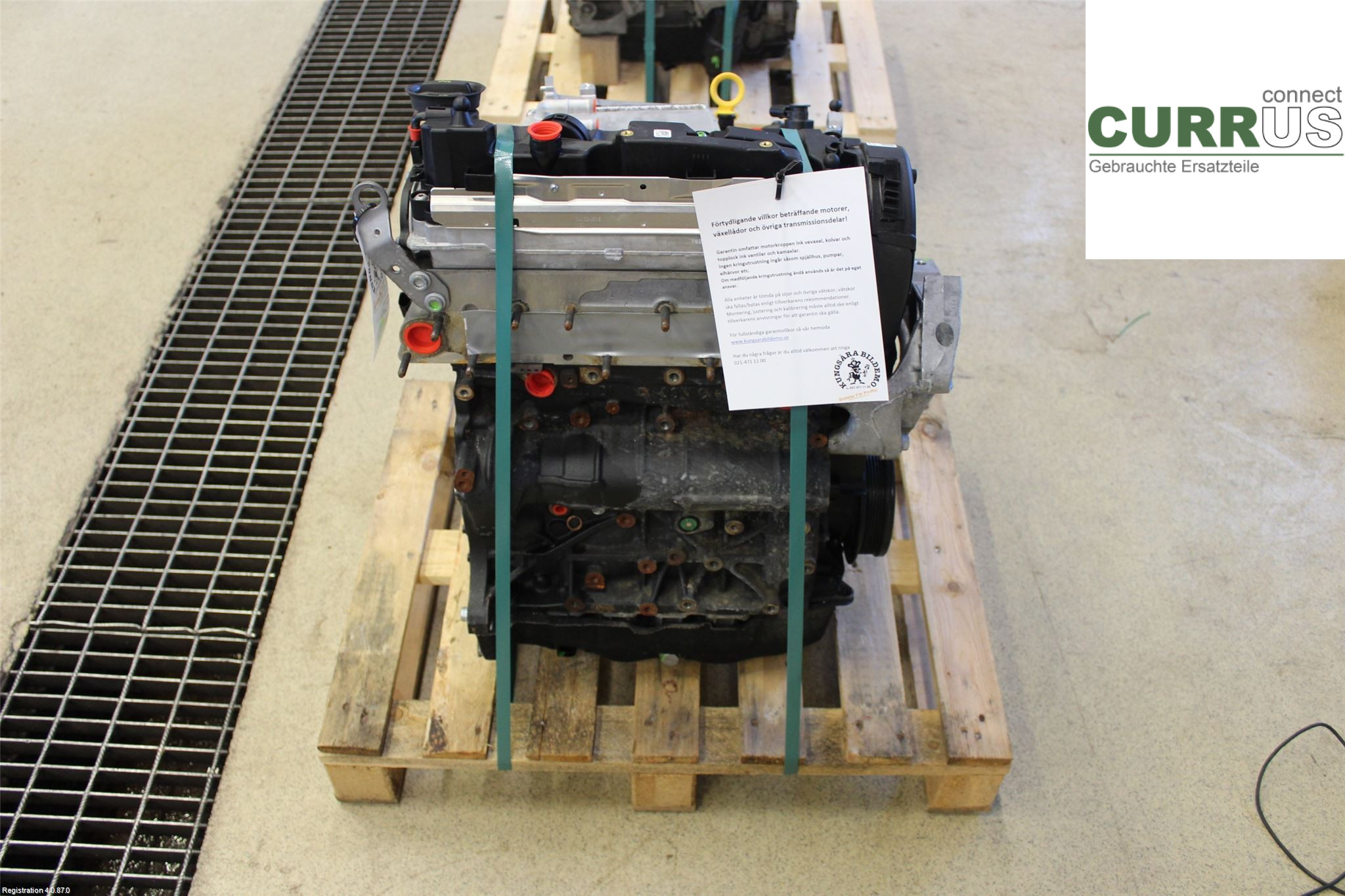 VW GOLF / E-GOLF VII   13-20 Engine 04L100093KX 2.0L DJGA