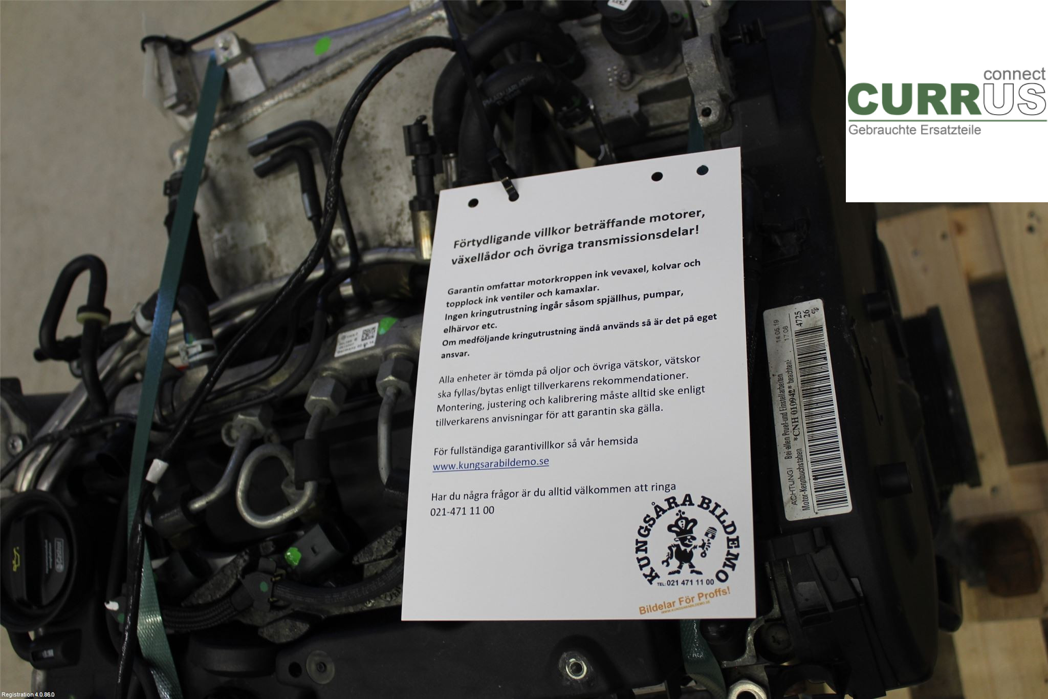 AUDI A6/S6 4G   11-18 Motor 04L100091AX 2.0L CNHA